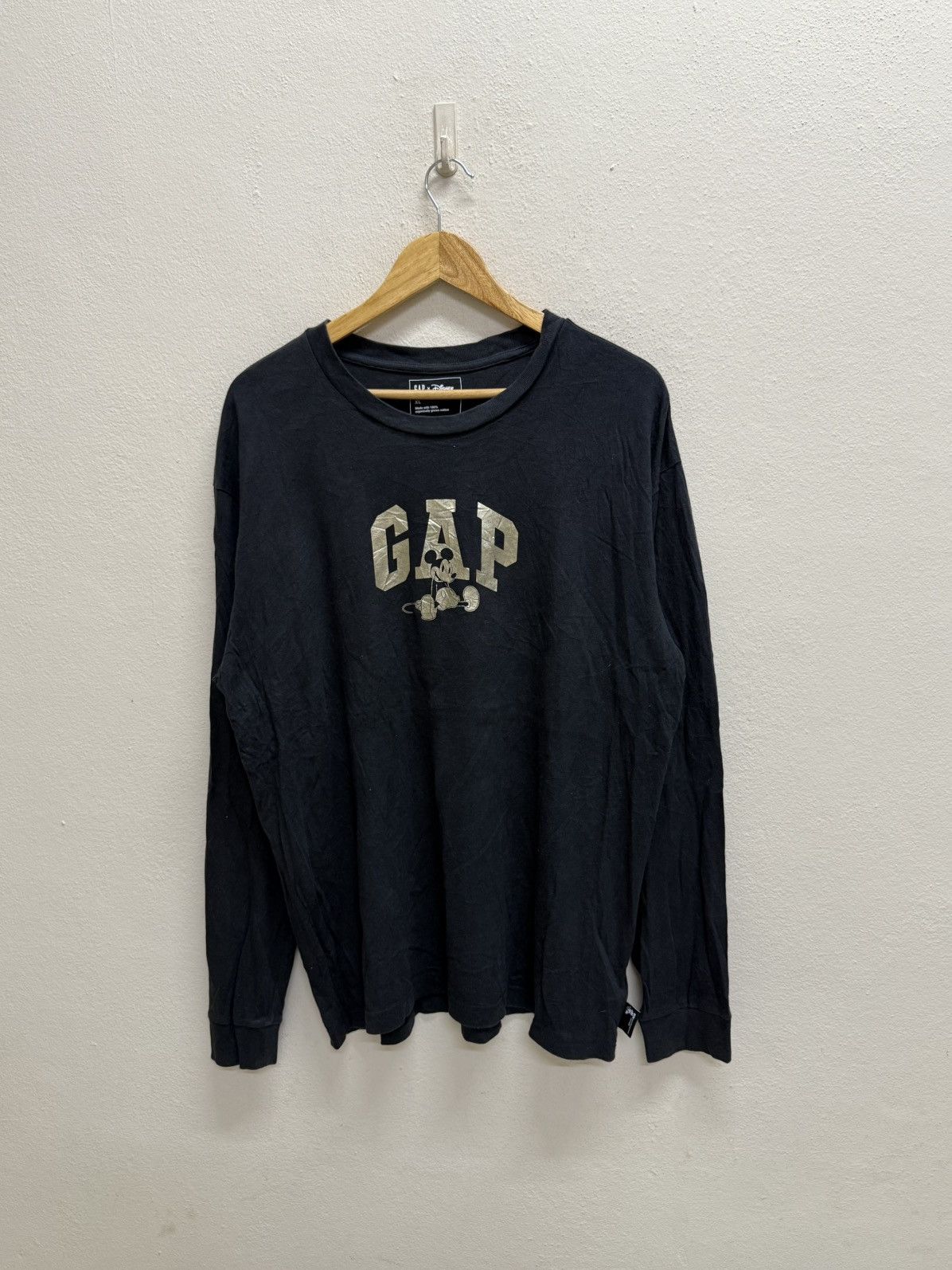 Gap Gap X Disney Mickey Mouse Longsleeve Tshirt Size US XL / EU 56 / 4 - 3 Thumbnail