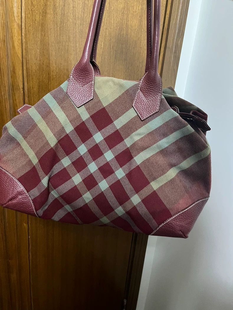 Vivienne Westwood Vivienne Westwood size os Red checkered bowling bag Size ONE SIZE - 2 Thumbnail
