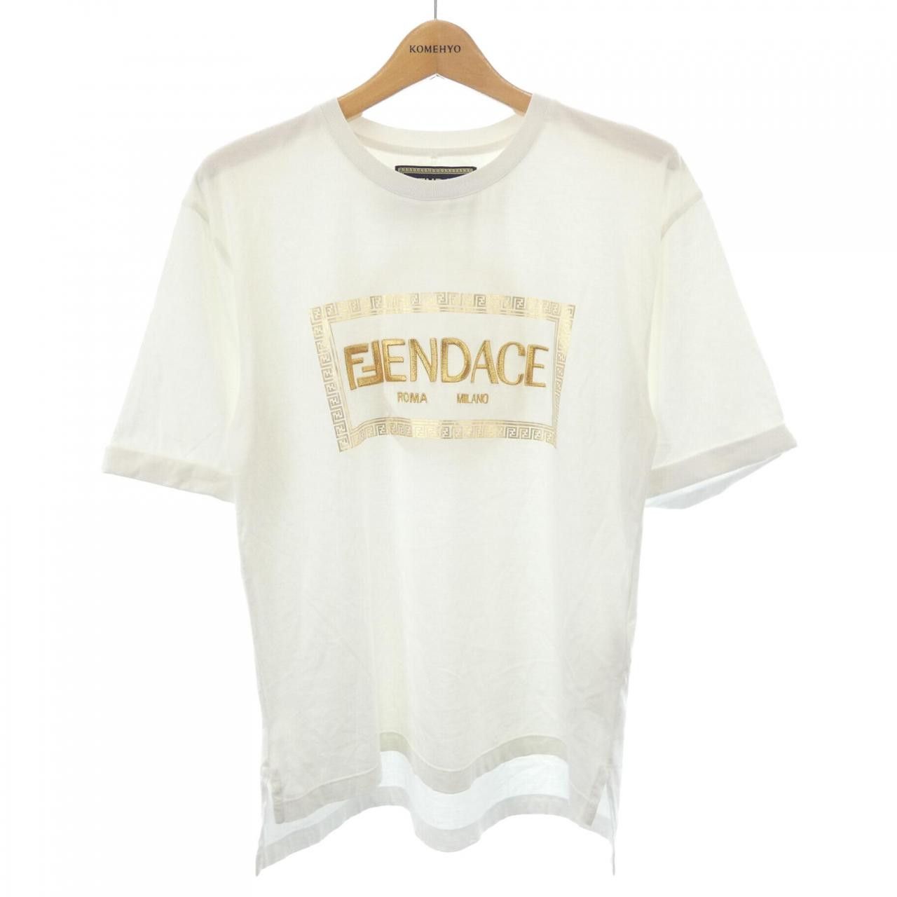 Other Other Fendace T-shirt Cotton T-Shirts FS7900ATKL DUTY FREE for USA Size ONE SIZE - 1 Thumbnail