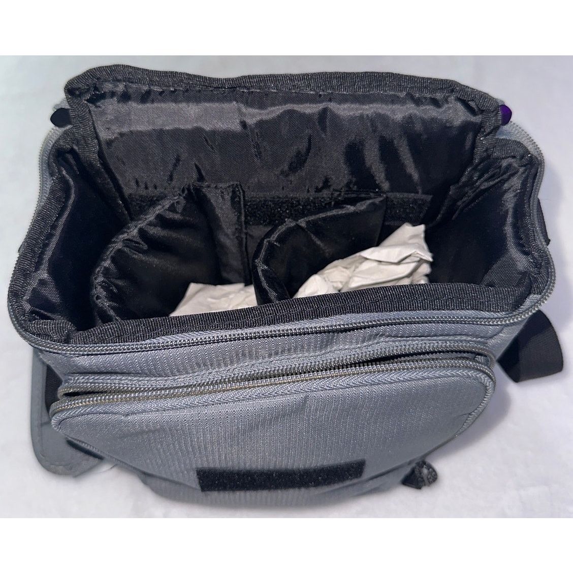 Eddie Bauer Eddie Bauer Gray and Black SLR Camera Bag New With Tags Size ONE SIZE - 4 Thumbnail