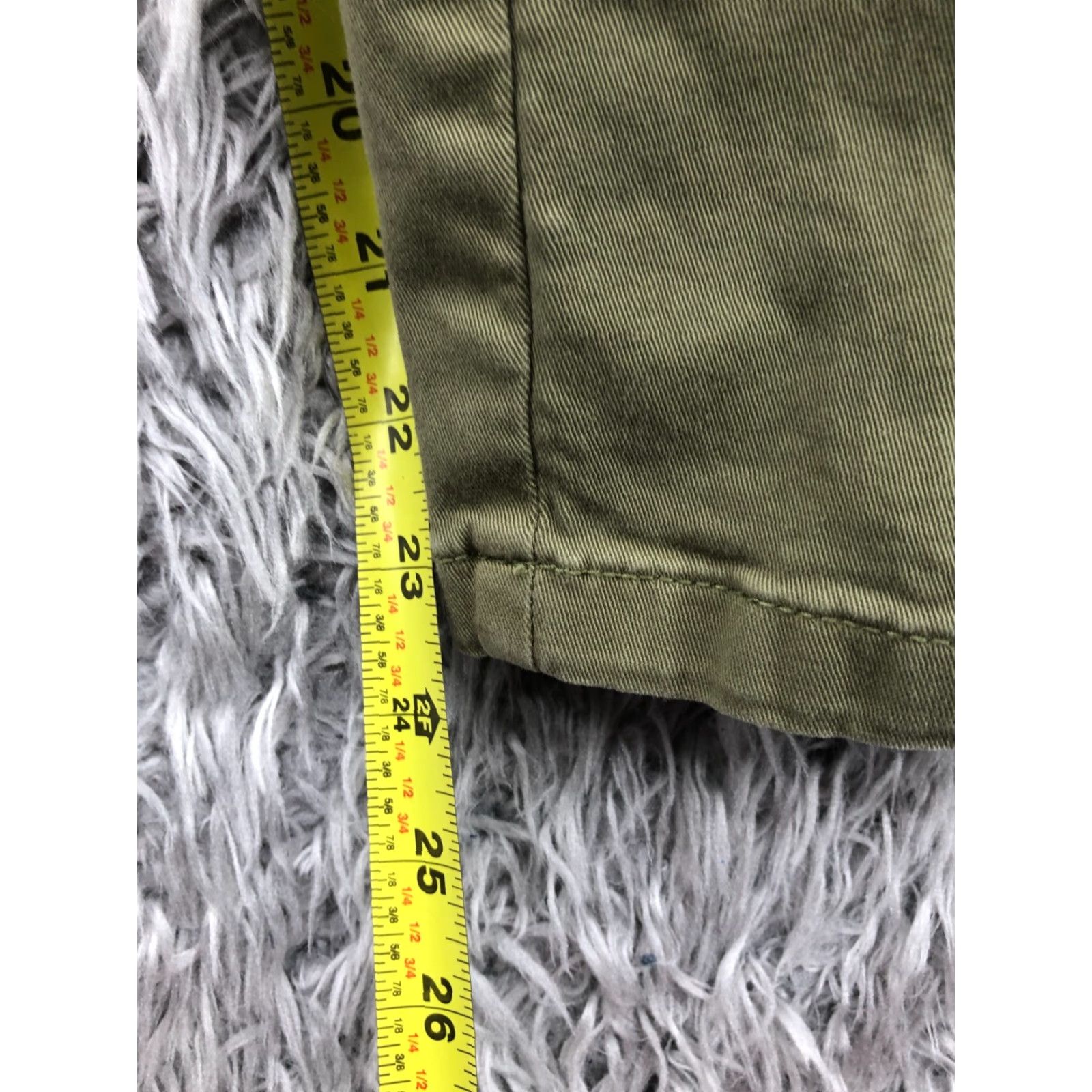 Torrid Torrid Skinny Ankle Pants Womens Size 12 Green Mid Rise Casual Formal Size 34" / US 12 / IT 48 - 3 Thumbnail