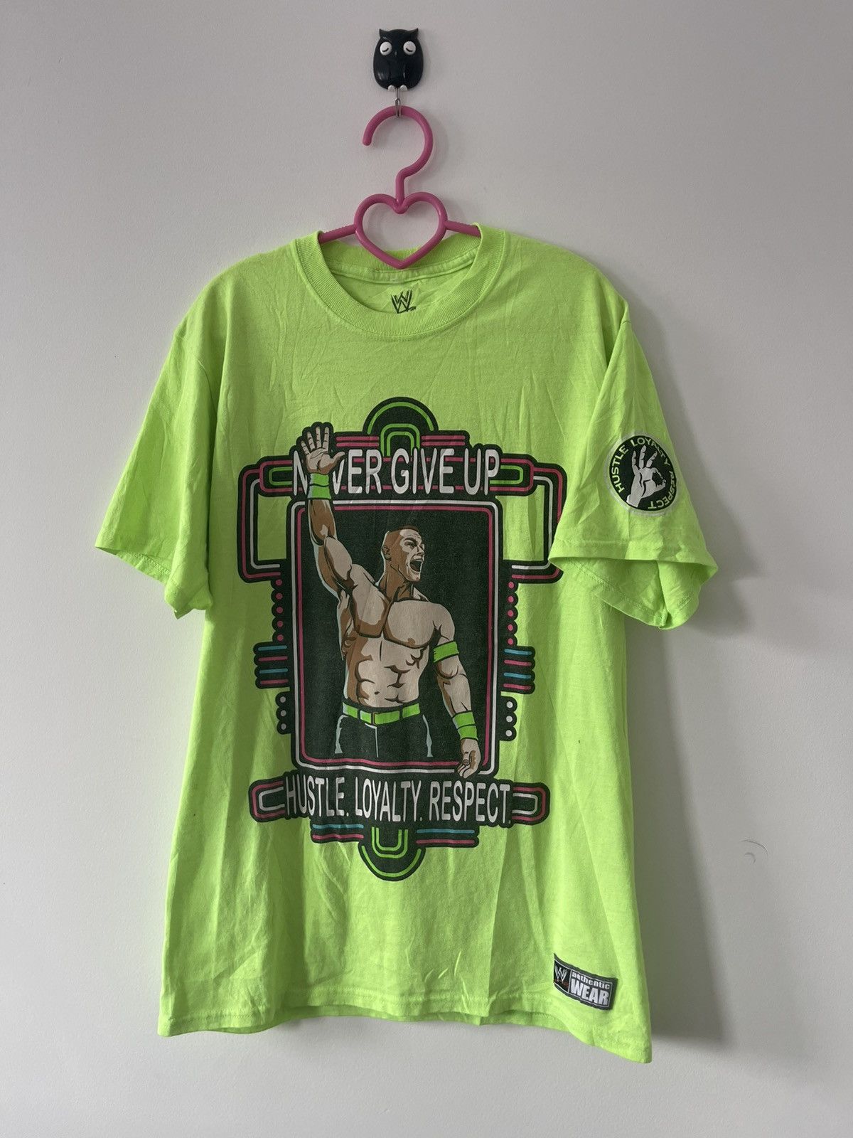 WWE Rare JOHN CENA Never Give Up HLR U Cant See Me 2012 Tee Size US M / EU 48-50 / 2 - 1 Thumbnail