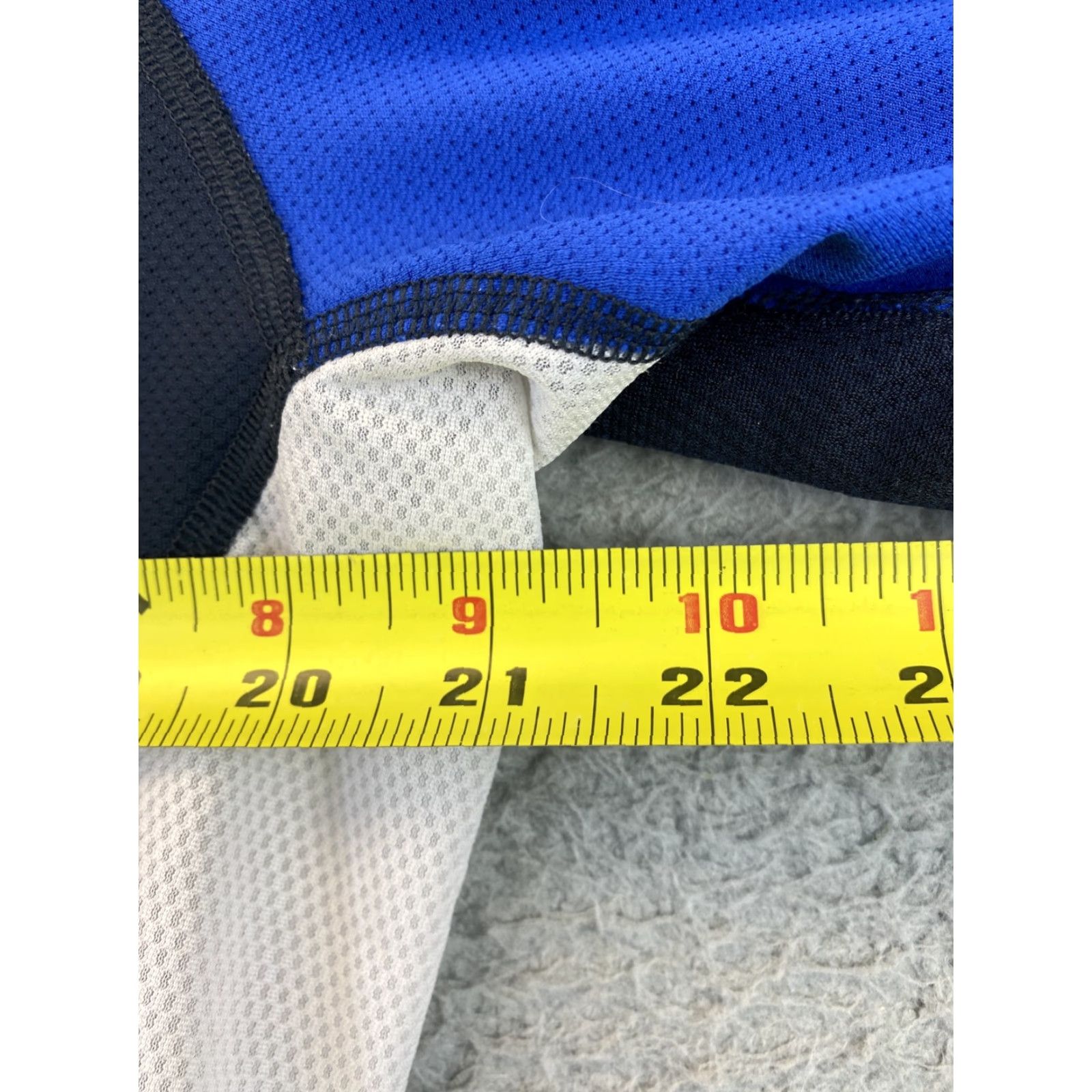 Nike NIKE DRI-FIT Short Sleeve Shirt Men's Medium Blue Black Sports T-Shirt Size US M / EU 48-50 / 2 - 5 Thumbnail
