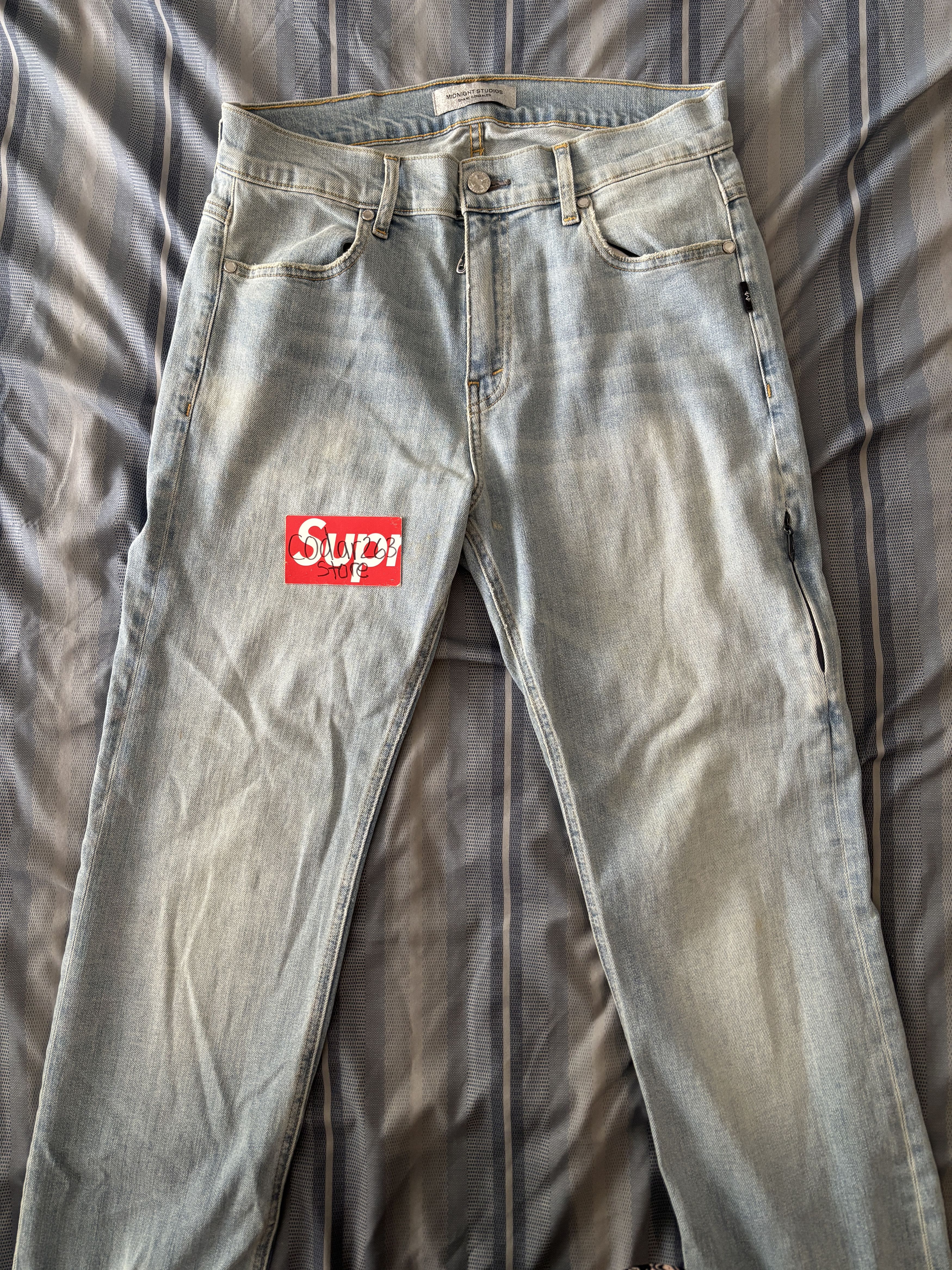 Midnight Studios Midnight Studios Hollywood 5 Pocket Denim Jeans Blue Size US 30 / EU 46 - 1 Thumbnail