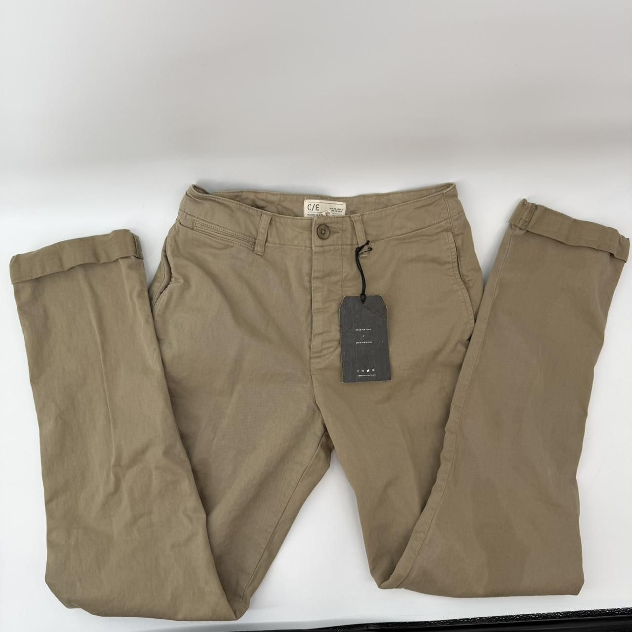 Current/Elliot Current Elliot Khaki Chino Pants Women Size 26 Slim Size 26" / US 2 / IT 38 - 1 Thumbnail