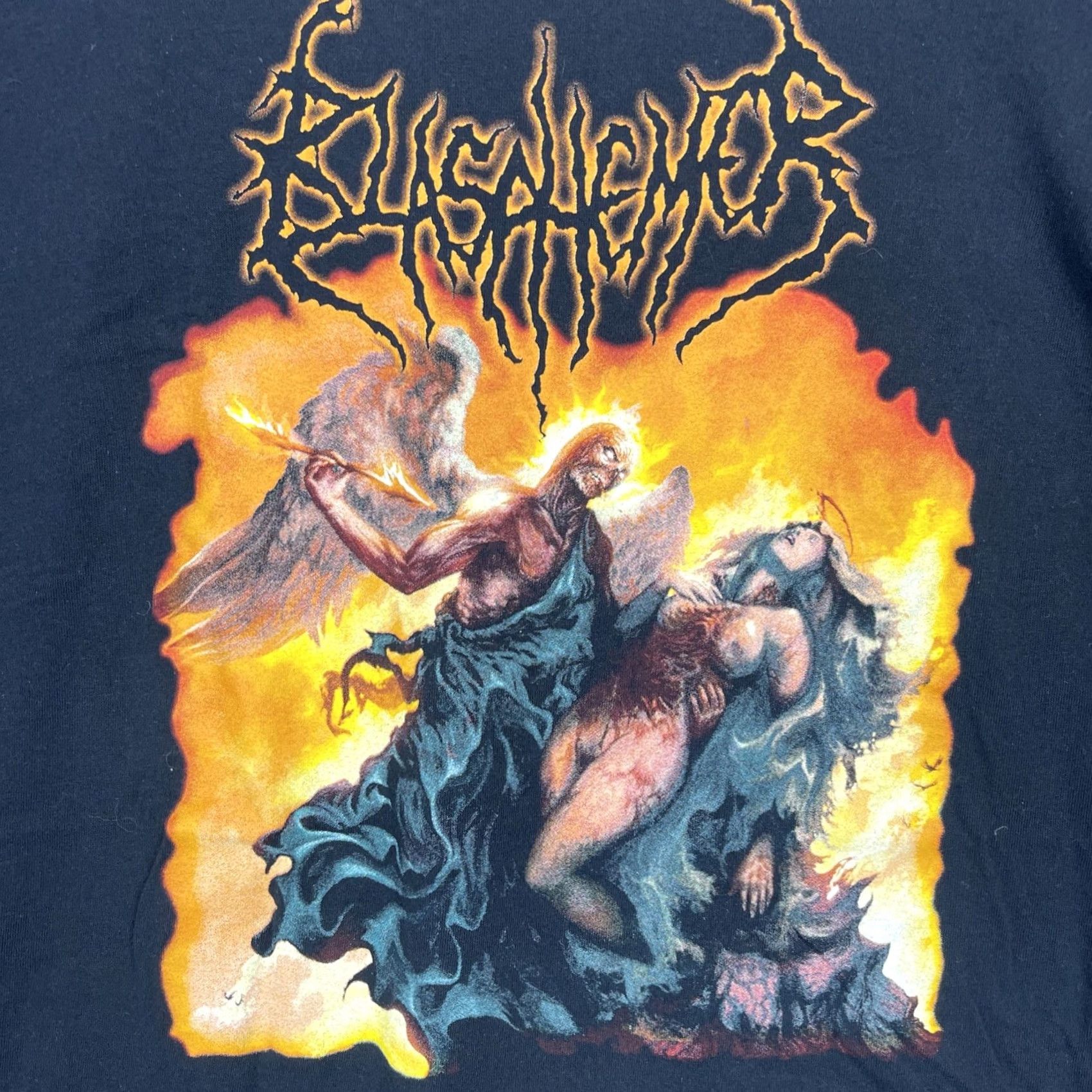 Gildan Blasphemer Shirt Mens 2XL Devouring Deception Five Psalms Celebrating The Death Size US XXL / EU 58 / 5 - 4 Thumbnail