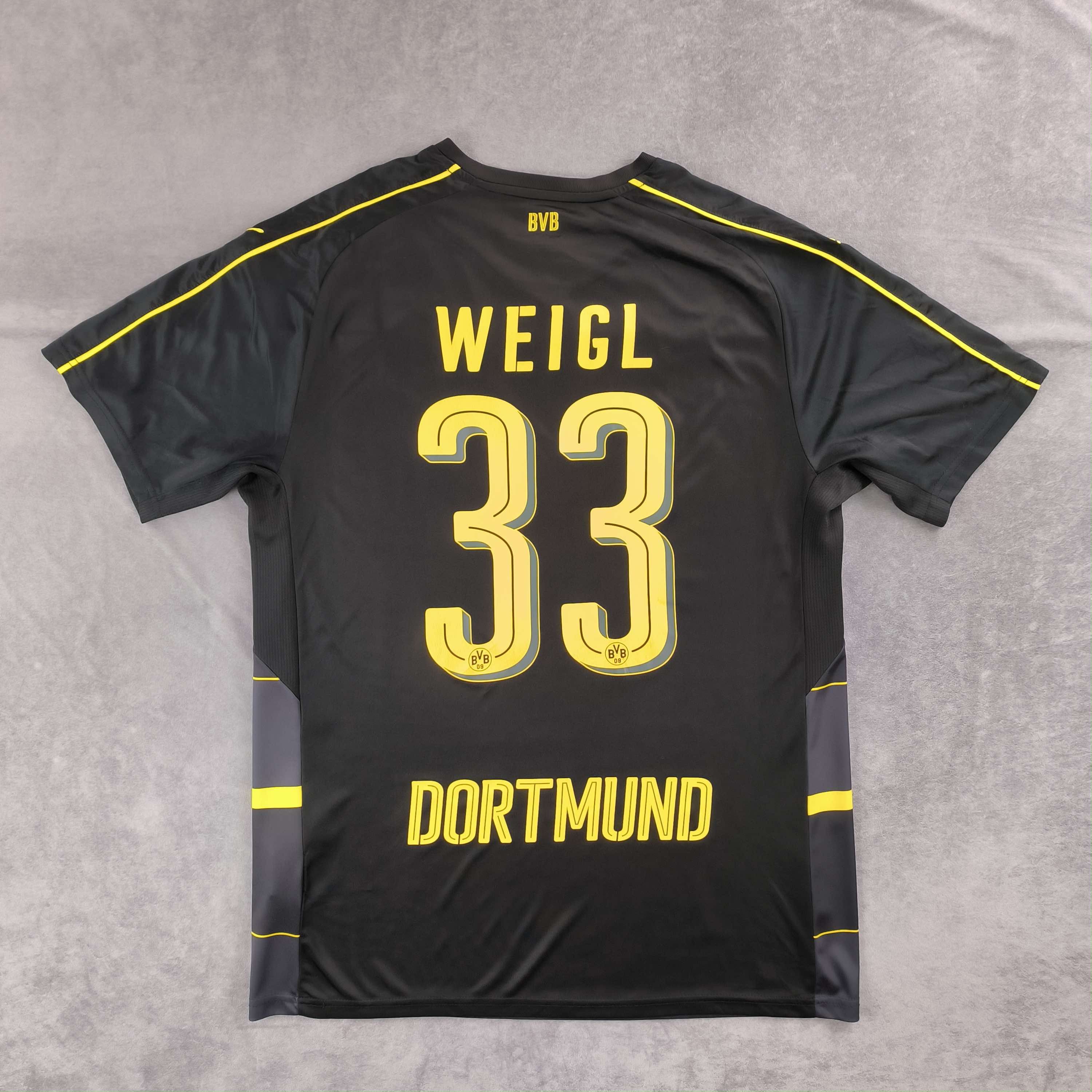 Puma Borussia Dortmund 2016-17 Puma away Weigl football jersey L Size US L / EU 52-54 / 3 - 1 Thumbnail