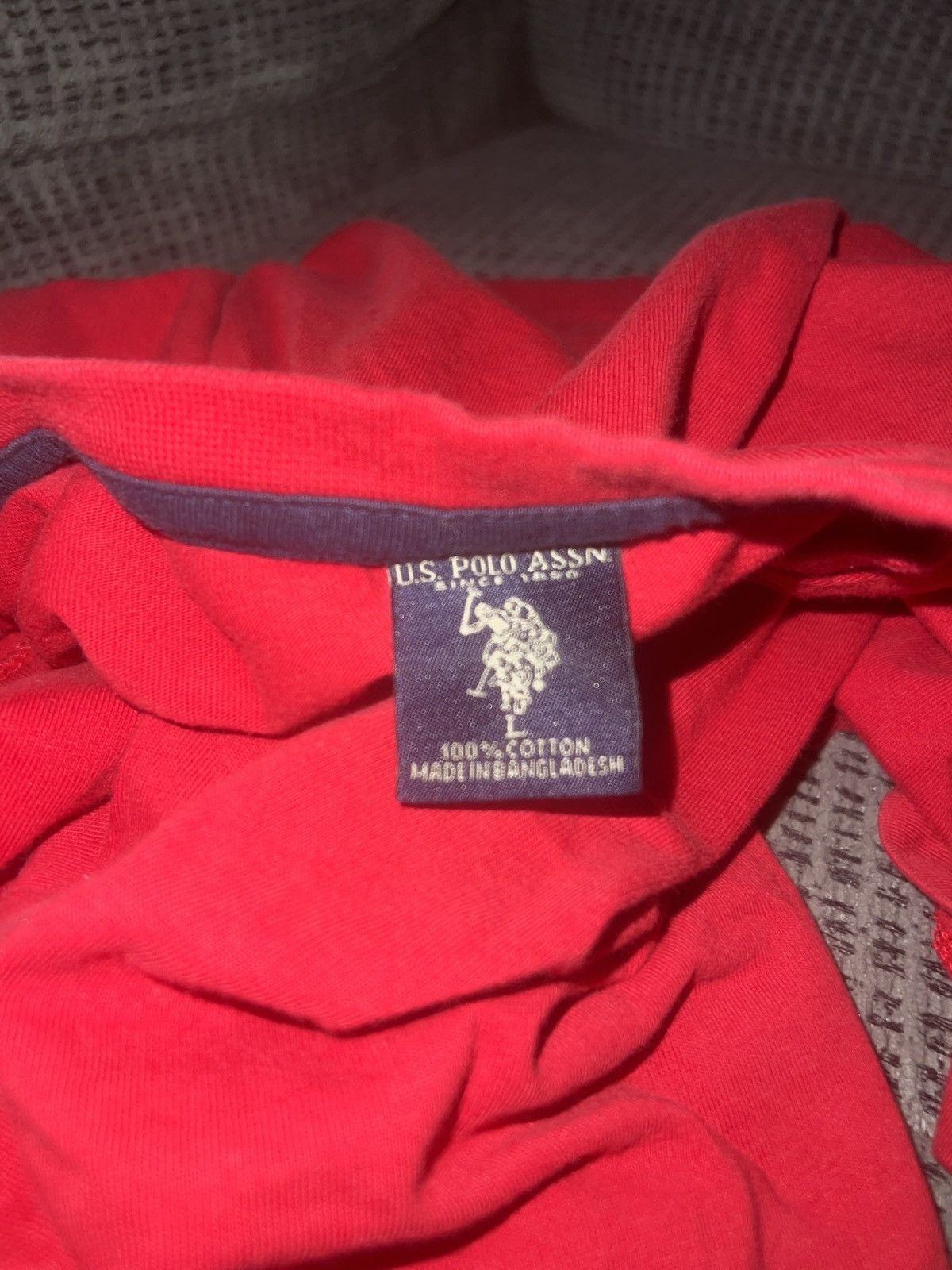 U.S. Polo Assn. U.S. Polo ASSN. Logo V-Neck Tee Size US L / EU 52-54 / 3 - 5 Thumbnail