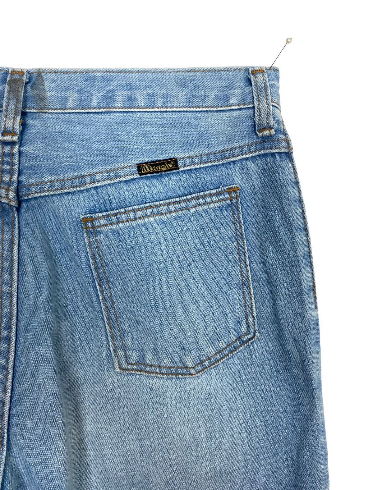 Wrangler Rare‼️ Vintage Wrangler Jeans Button Fly Bootcut Made Japan Size 28" / US 6 / IT 42 - 7 Thumbnail
