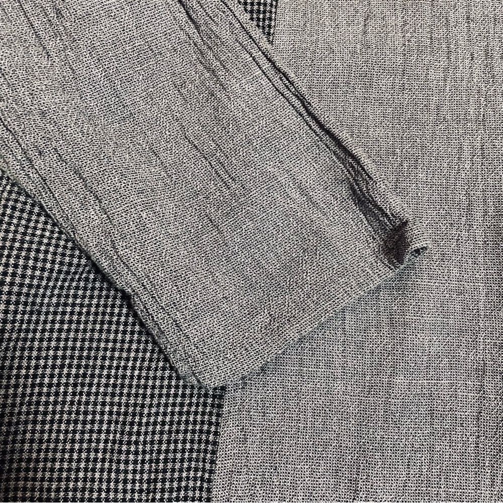 Coldwater Creek Coldwater Creek Rayon Cotton Crinkle Button Down 3/4 Sleeve Size L / US 10 / IT 46 - 8 Thumbnail