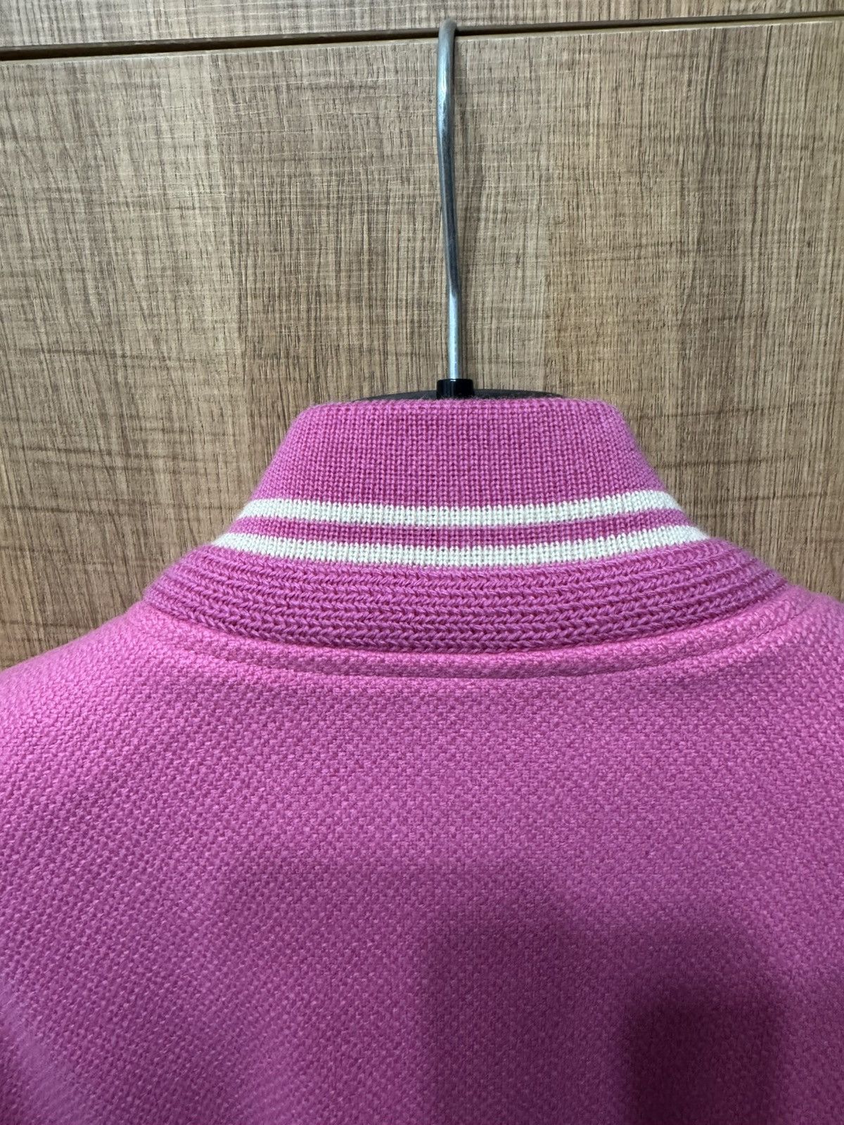 Saint Laurent Paris Saint Laurent pink teddy varsity jacket EU 50 Size US M / EU 48-50 / 2 - 15 Thumbnail