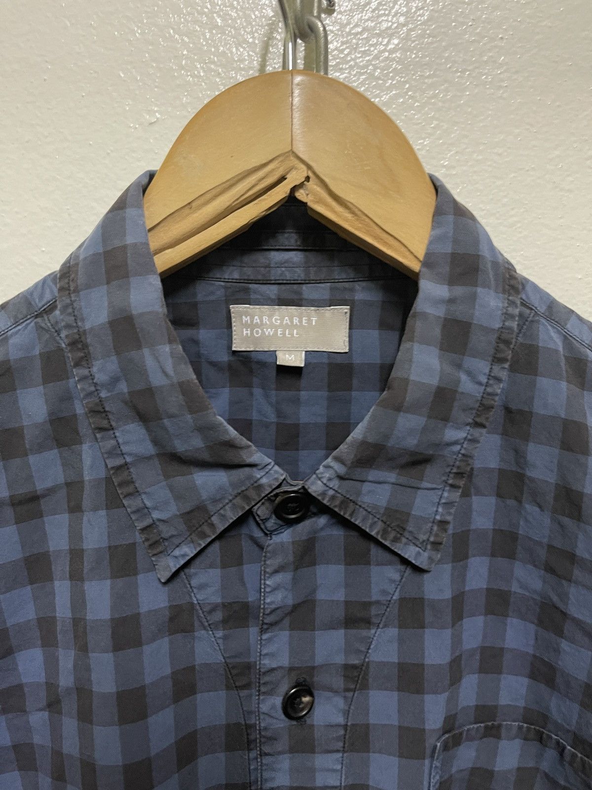 Margaret Howell Margaret Howell Checkered Shirt Long Sleeve Size US M / EU 48-50 / 2 - 4 Thumbnail