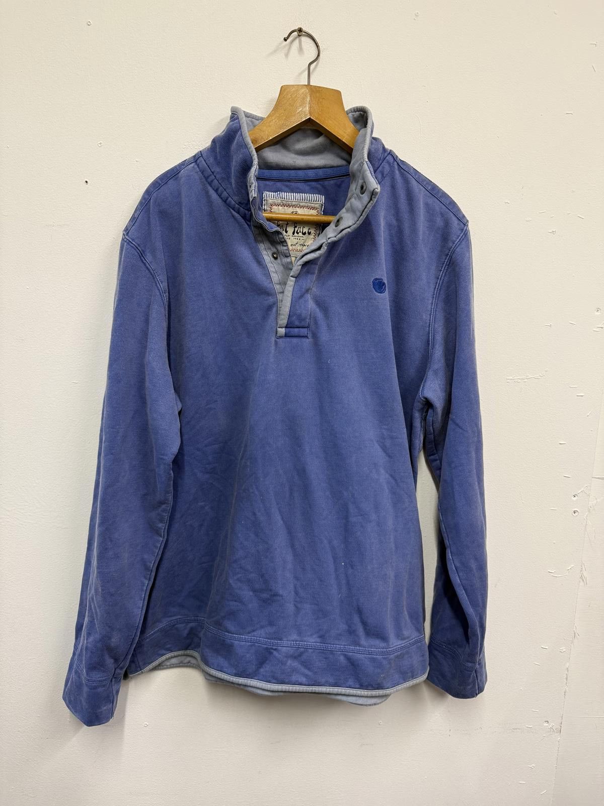 FatFace Fat Face Blue Pullover Sweatshirt XL Size XL / US 12-14 / IT 48-50 - 1 Thumbnail