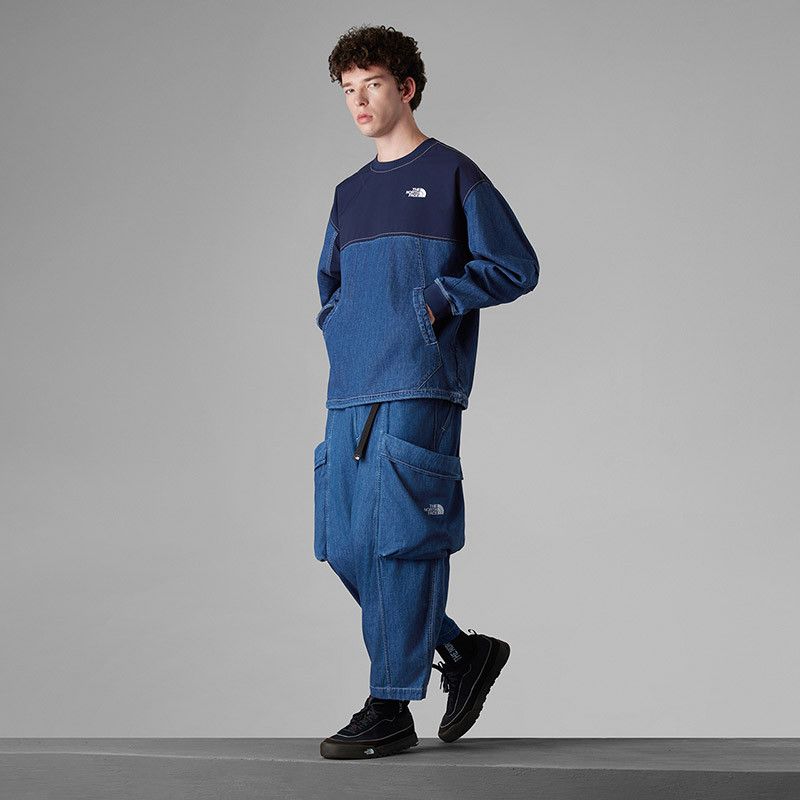 Kazuki Kuraishi × The North Face Urban Exploration KK HYBRID DENIM CREW Size US M / EU 48-50 / 2 - 4 Thumbnail