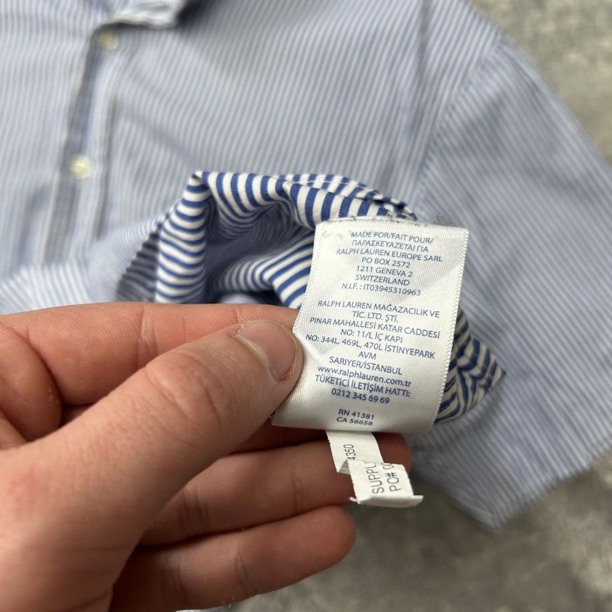 Polo Ralph Lauren Mens Polo Ralph Lauren Small pony basic button shirt Size US XL / EU 56 / 4 - 11 Thumbnail
