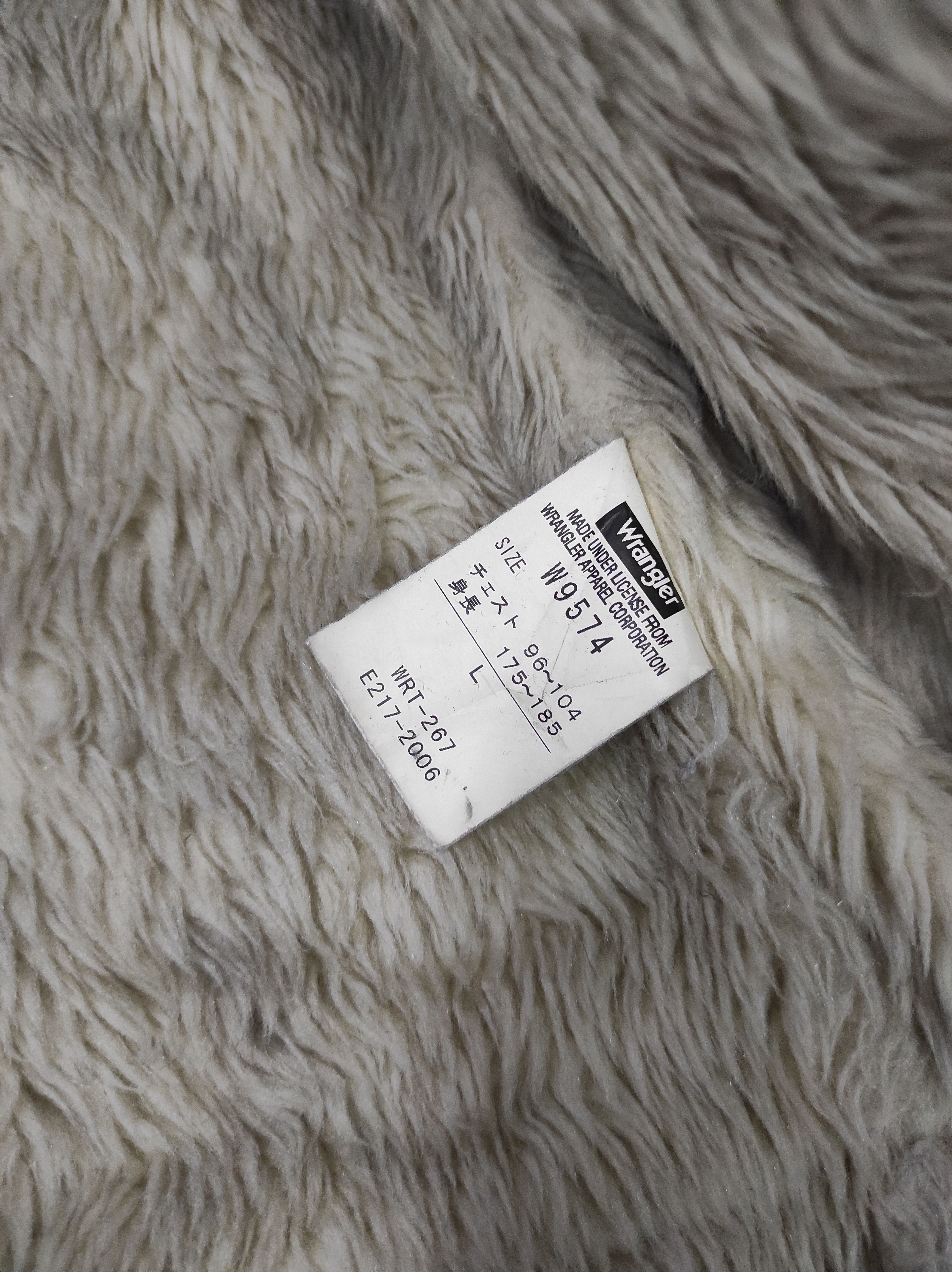 Japanese Brand × Wrangler WRANGLER WRANGE COAT SHERPA LINING JACKET DISTRESSED Size US L / EU 52-54 / 3 - 10 Thumbnail