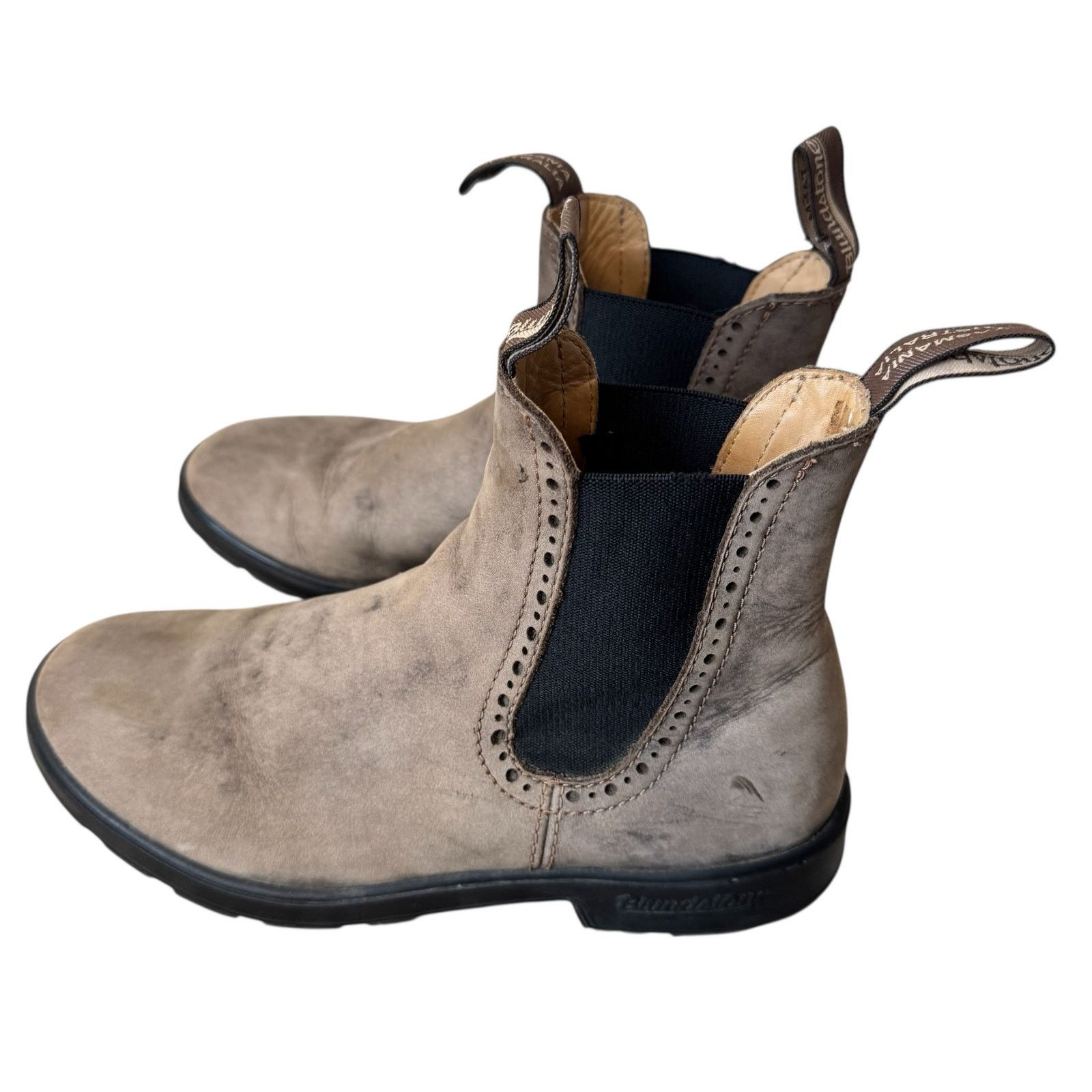 Blundstone BLUDSTONE Series 1351 Leather Chelsea Boots in Rustic Brown Size US 6 / IT 36 - 8 Thumbnail