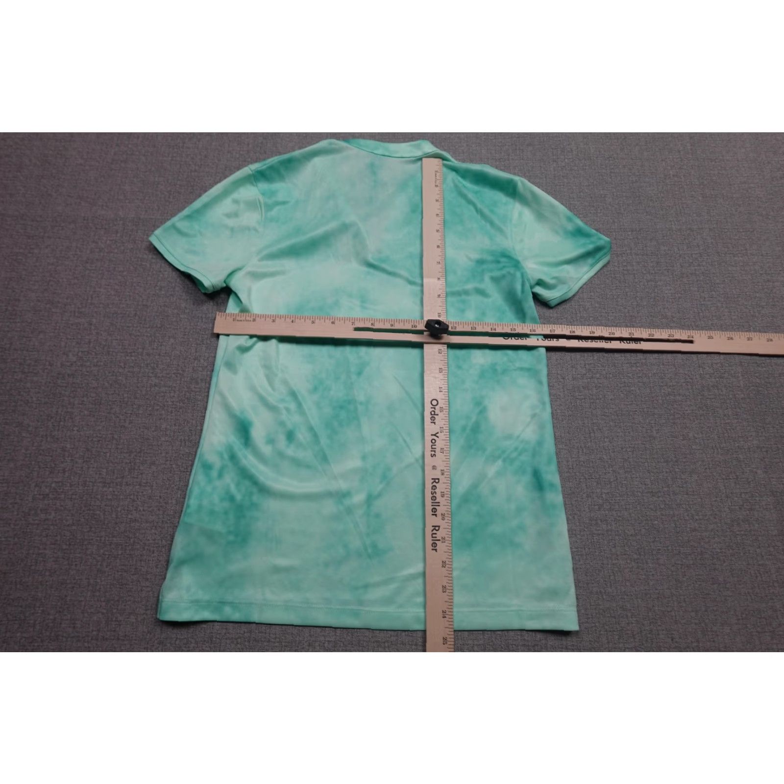Nike Nike Dri-FIT Polo Womens Small Green Tie Dye Golf Shirt Quick Dry Performance Size S / US 4 / IT 40 - 6 Thumbnail