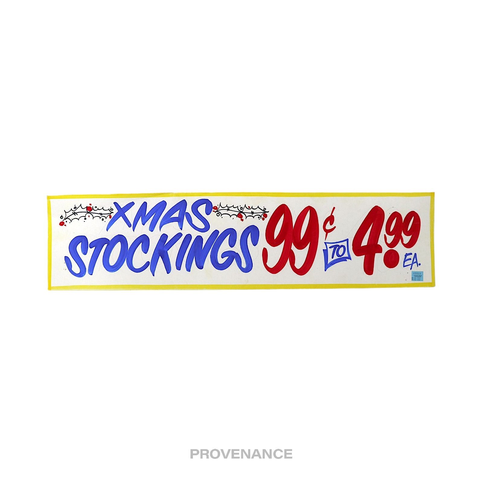 Other 🔴 Honest Ed's Sign Toronto - XMAS Stockings 99c TO 4.99 EA. Size ONE SIZE - 4 Thumbnail