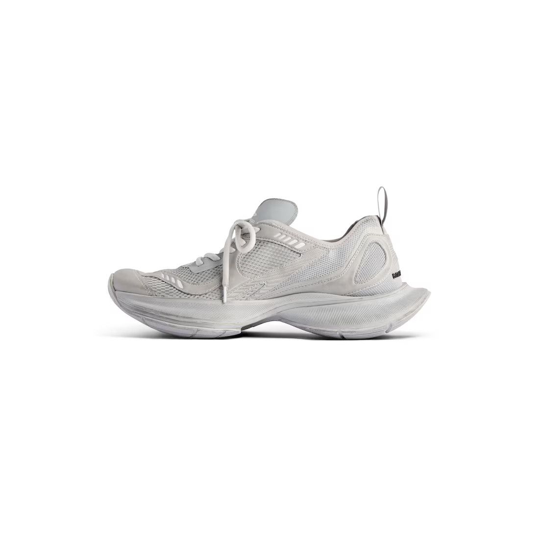 Balenciaga o1bcso1str0425 Circuit Sneakers in Light Grey Size US 9 / EU 42 - 3 Thumbnail