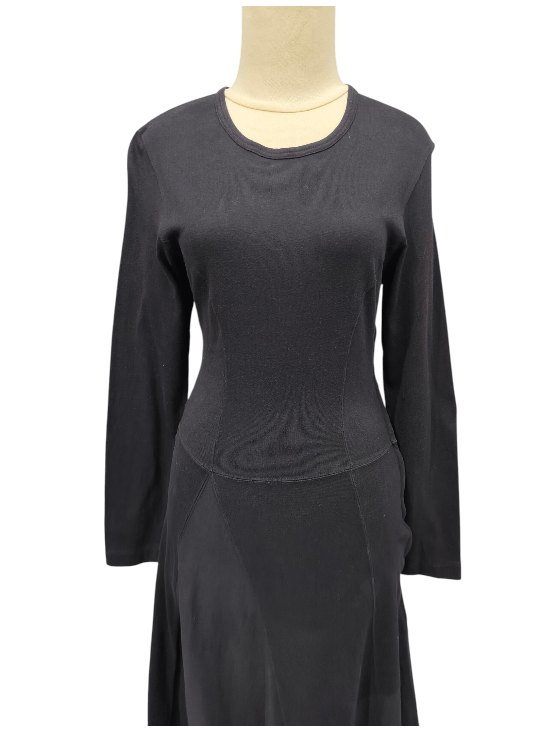 Comme des Garcons 90s CDG-Archive Experimental Cutting Asymmetric Draped Dress Size M / US 6-8 / IT 42-44 - 6 Thumbnail