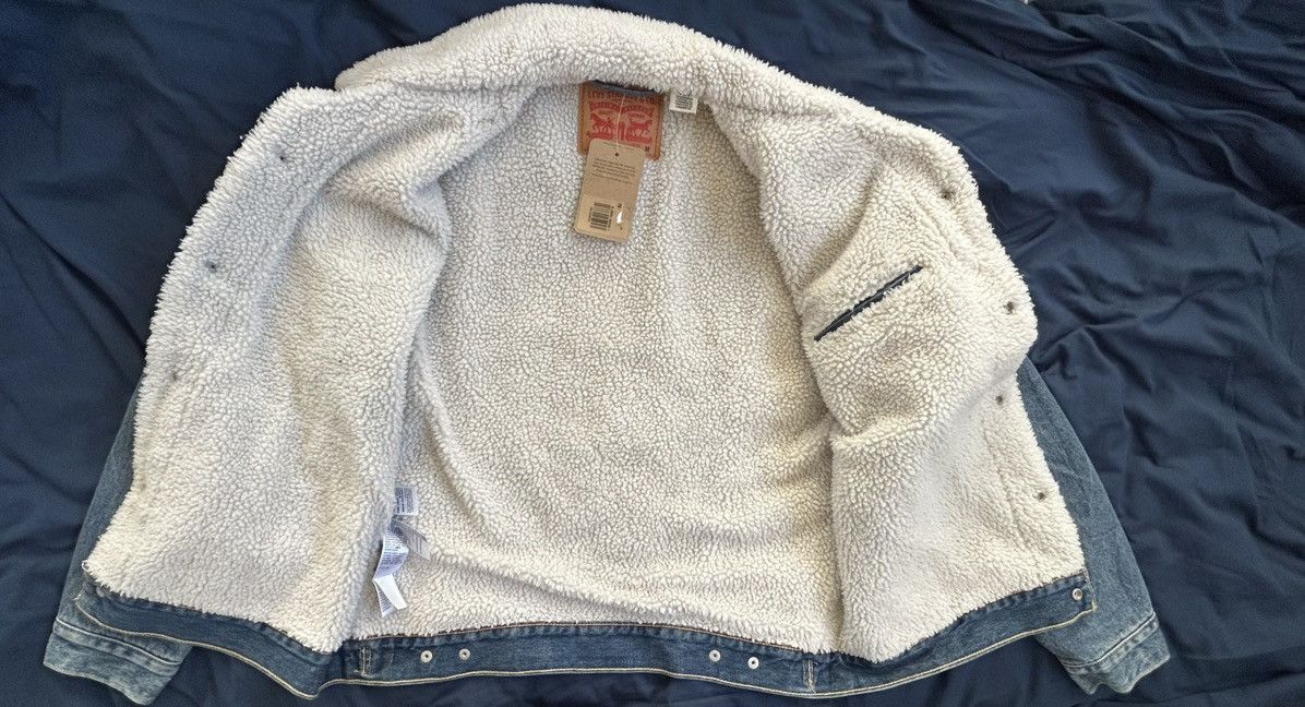 Levi's Levi's Type III Sherpa Trucker Jacket Medium Size US M / EU 48-50 / 2 - 3 Thumbnail
