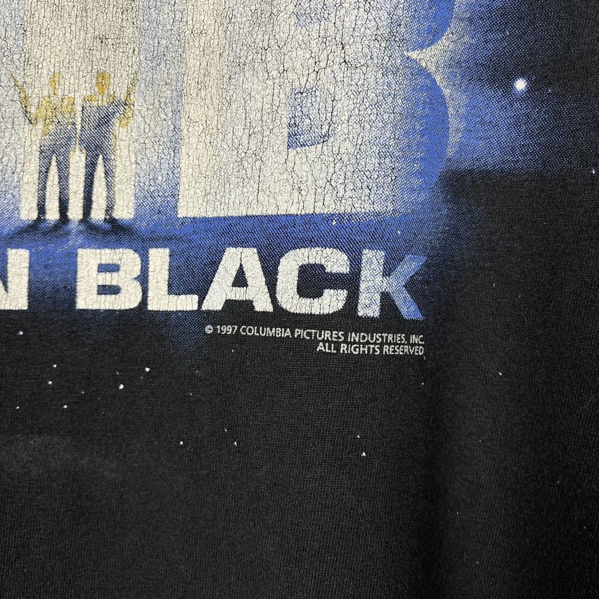 Vintage Vintage Men In Black Columbia Pictures rare promo tee 1997 Size US XL / EU 56 / 4 - 3 Thumbnail
