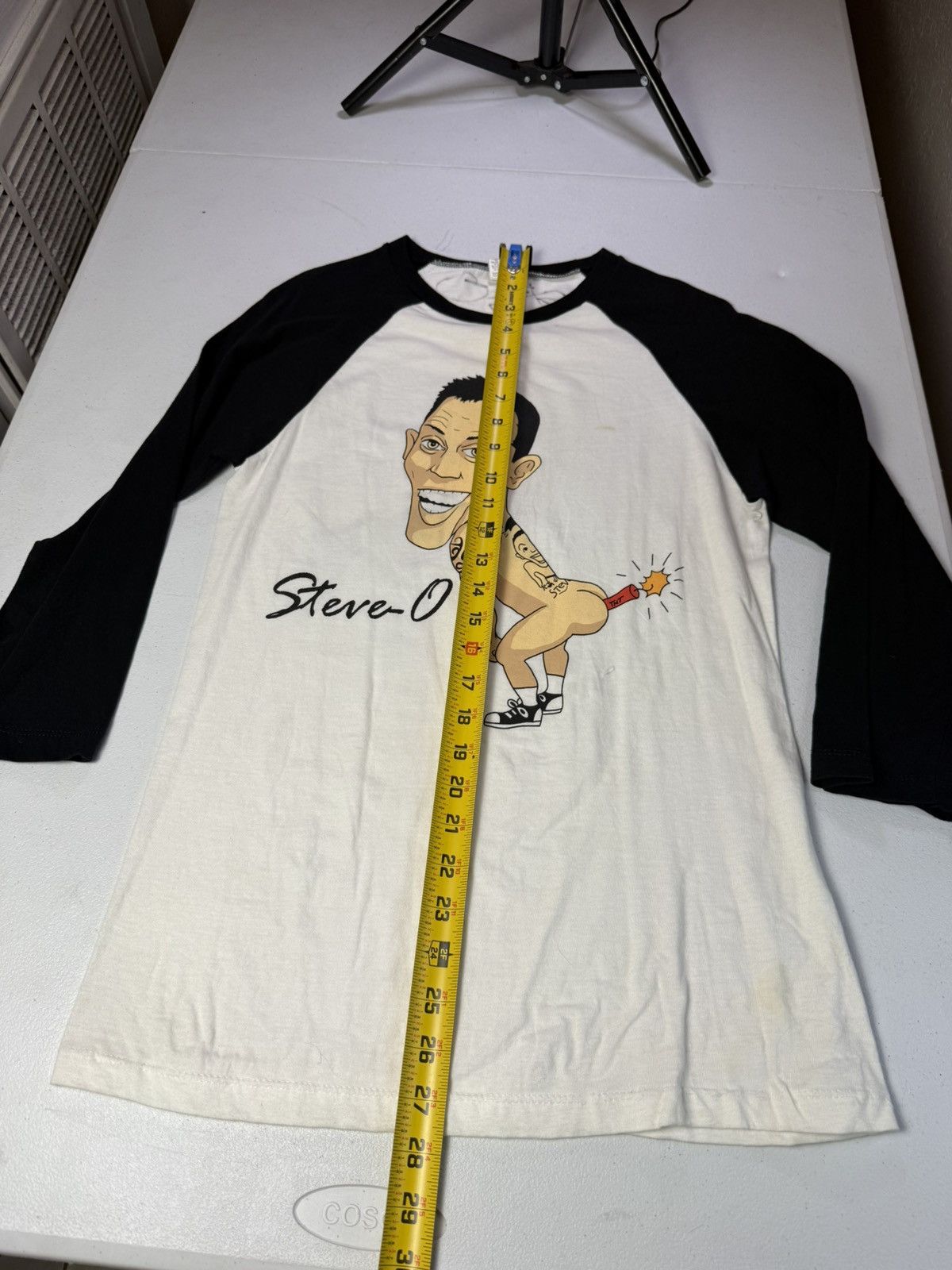 Other Y2K Steve O Jackass Firecracker Shirt SIGNED Size S Baseball Size US S / EU 44-46 / 1 - 4 Thumbnail