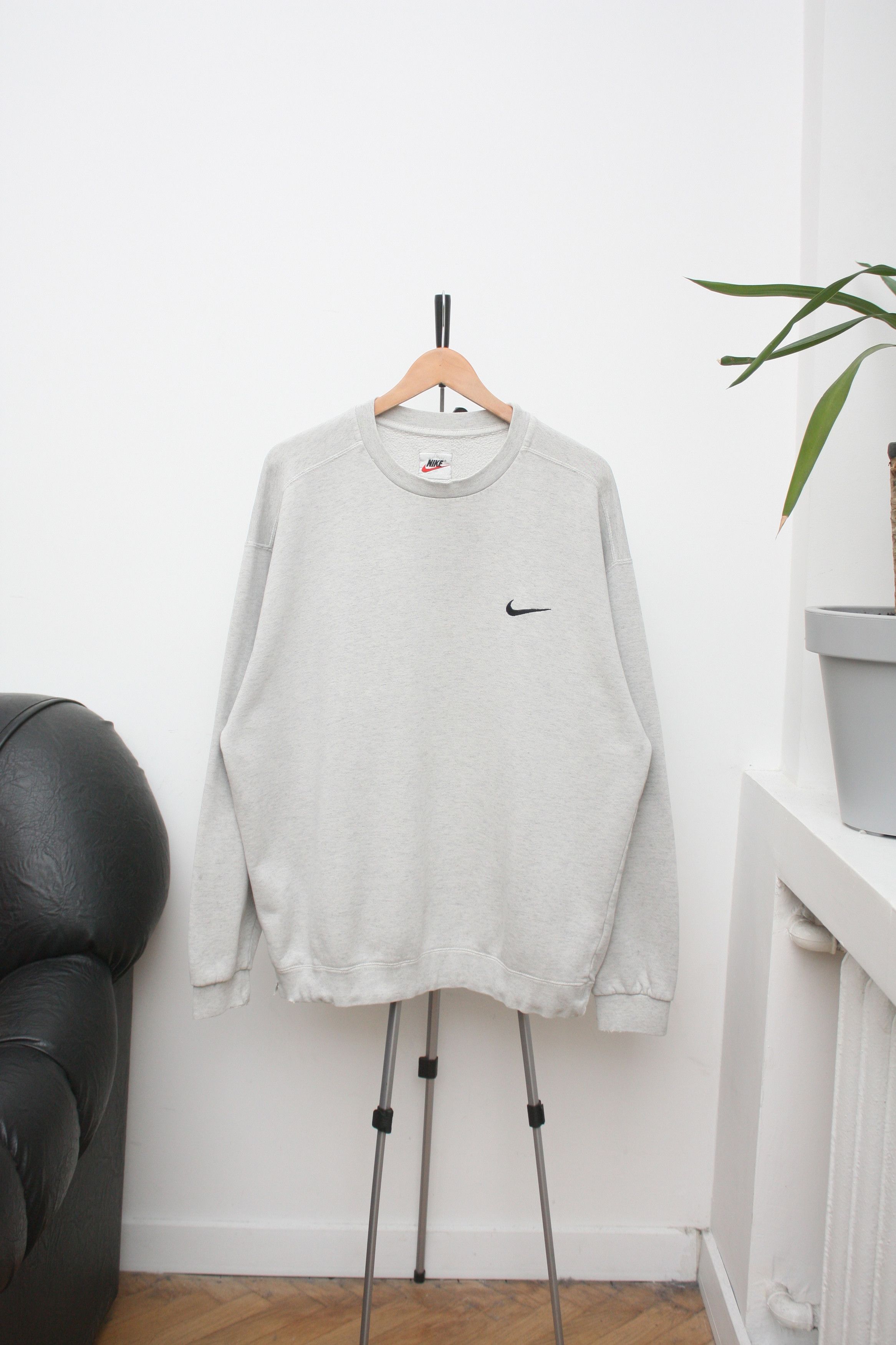 Nike Nike Vintage Grey Sweatshirt Men's XL Size US XL / EU 56 / 4 - 2 Thumbnail