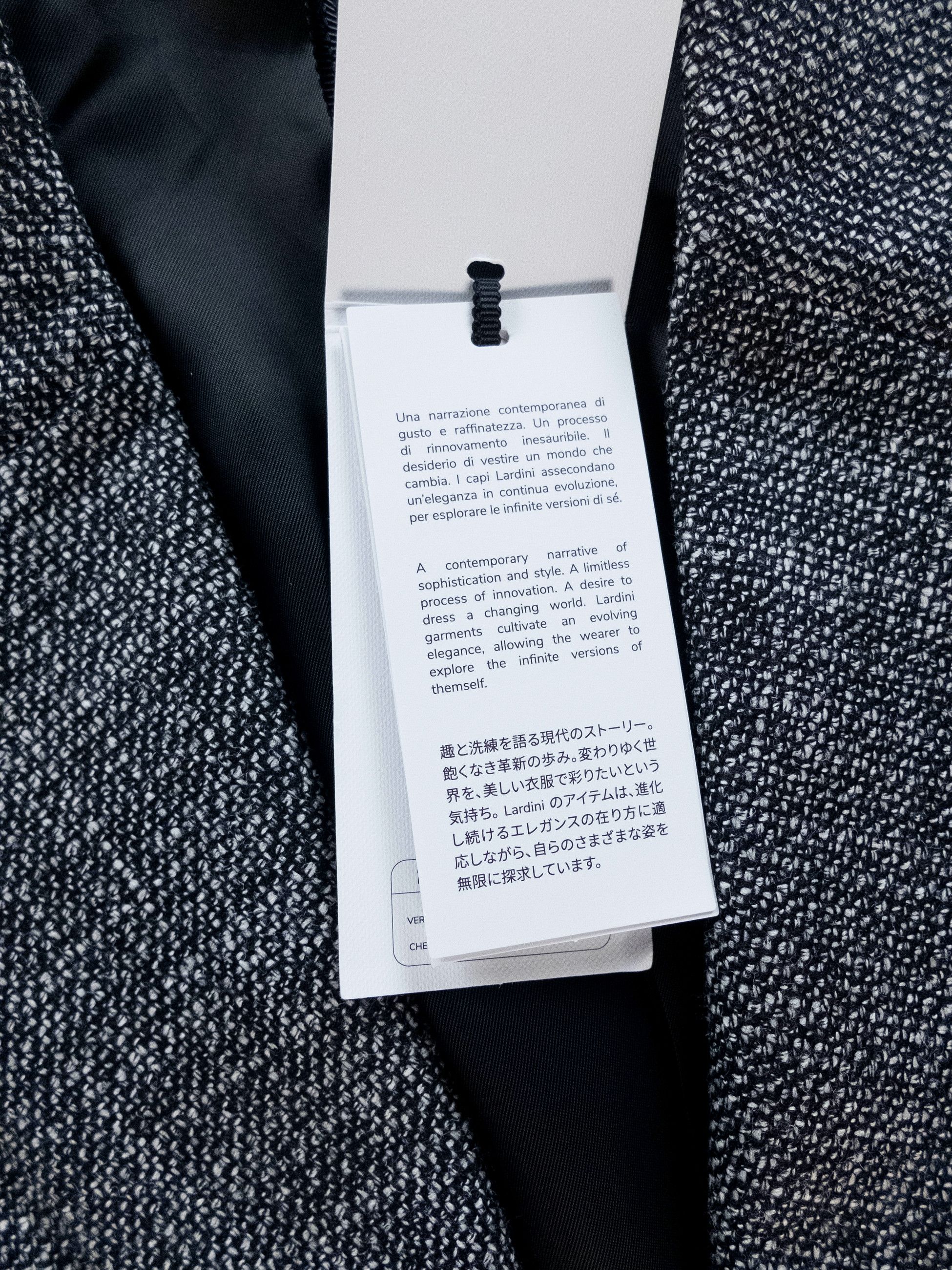 Lardini LARDINI gray speckled weave wool silk sportcoat jacket Size 40R - 5 Thumbnail