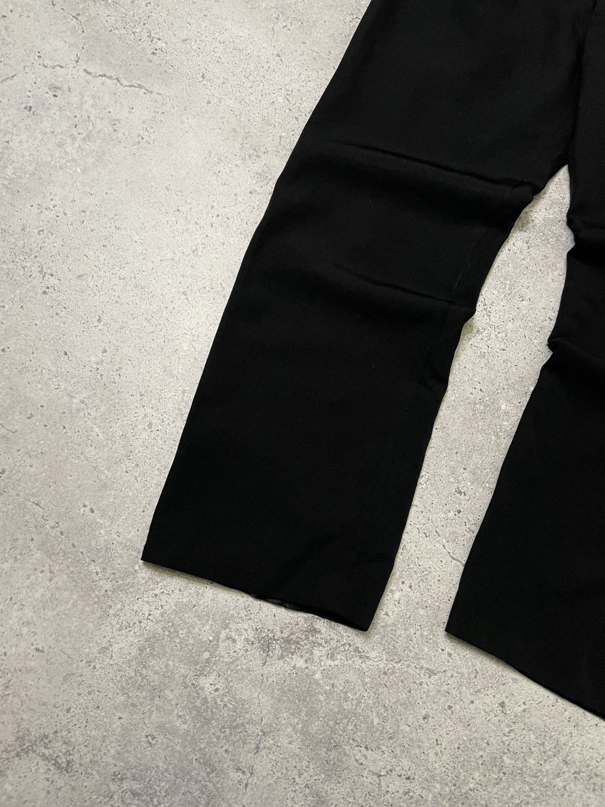 Yohji Yamamoto Archive Yohji Yamamoto Pour Homme Wool Black Antique Pants Size US 32 / EU 48 - 4 Thumbnail