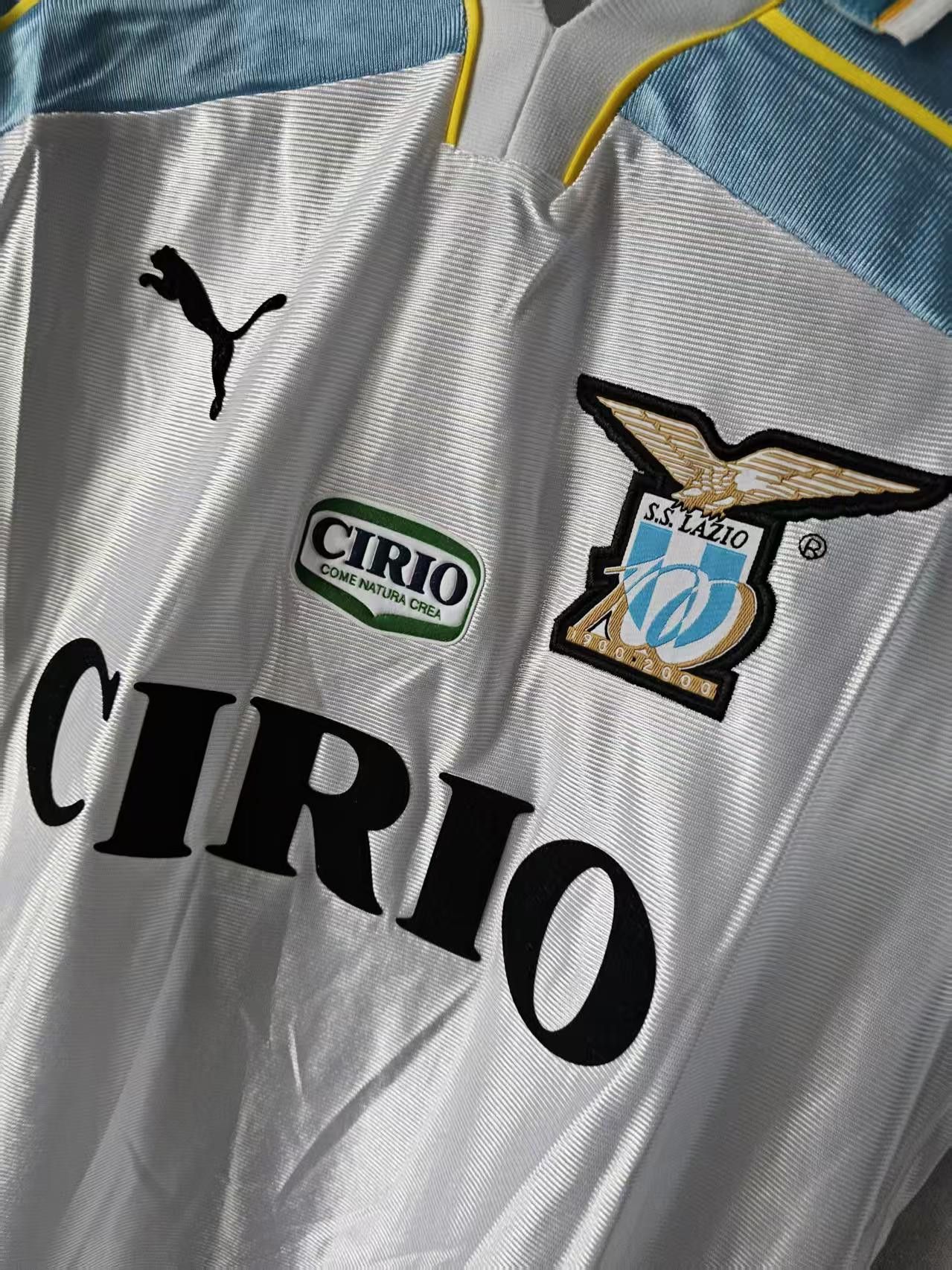 Other 1998 00 Lazio #13 Nesta Jersey Size US XL / EU 56 / 4 - 3 Thumbnail