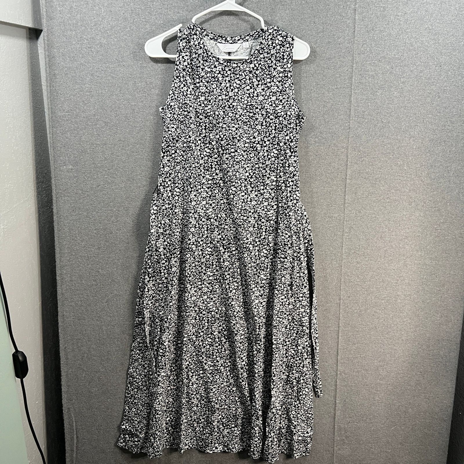 Other Encore by Idina Menzel Regular Easy Jersey Tee Dress Black Size S / US 4 / IT 40 - 1 Thumbnail