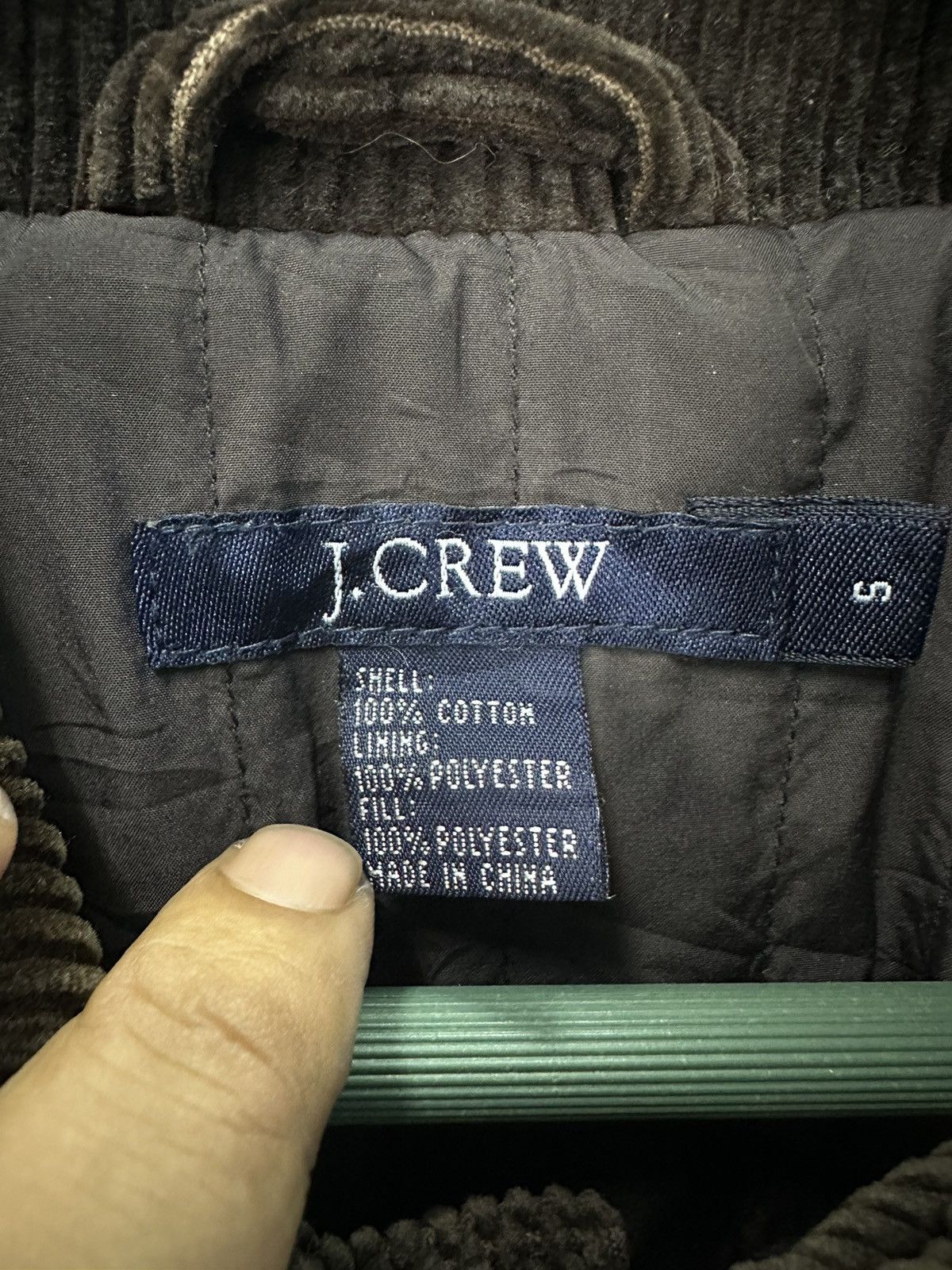 J.Crew Vintage J.Crew Qorduroy Button Jacket Z264 Size US S / EU 44-46 / 1 - 8 Thumbnail