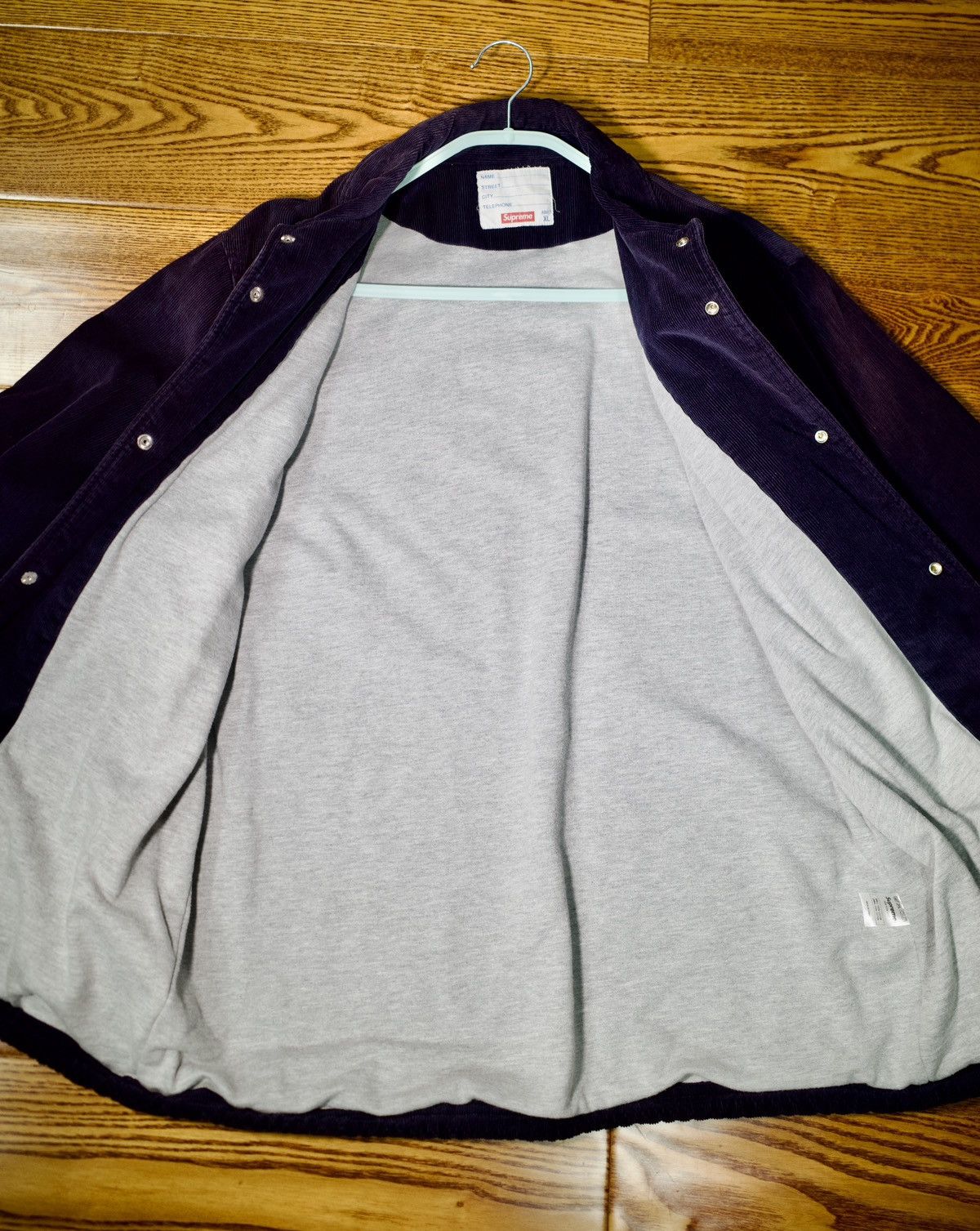 Supreme Supreme corduroy coach jacket Size US XL / EU 56 / 4 - 4 Thumbnail