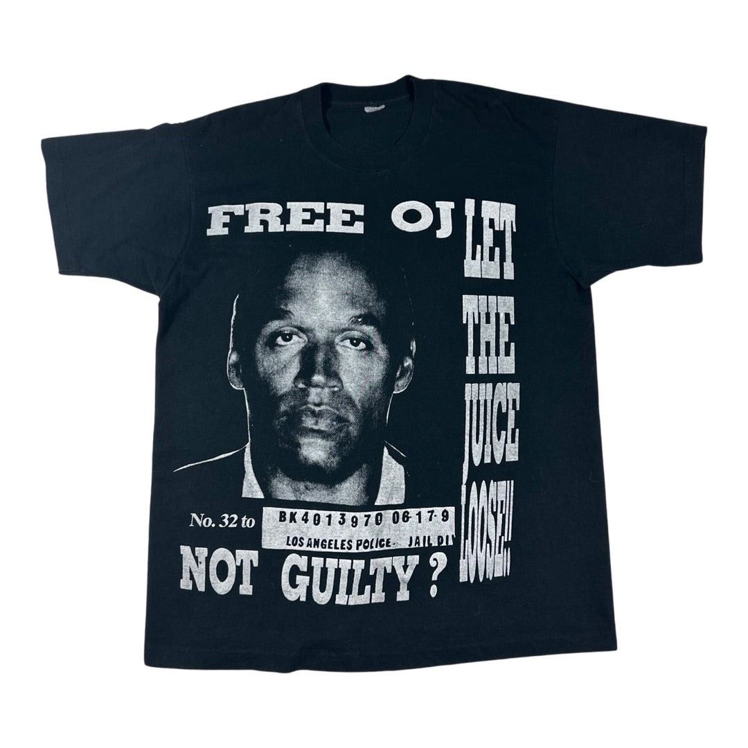 Vintage Free OJ Let the Juice Loose Tee Size US XL / EU 56 / 4 - 3 Thumbnail
