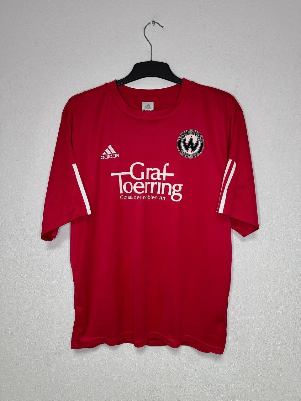Adidas Adidas SV Wacker Burghausen Football Soccer Jersey Red #11 Size US XL / EU 56 / 4 - 1 Thumbnail