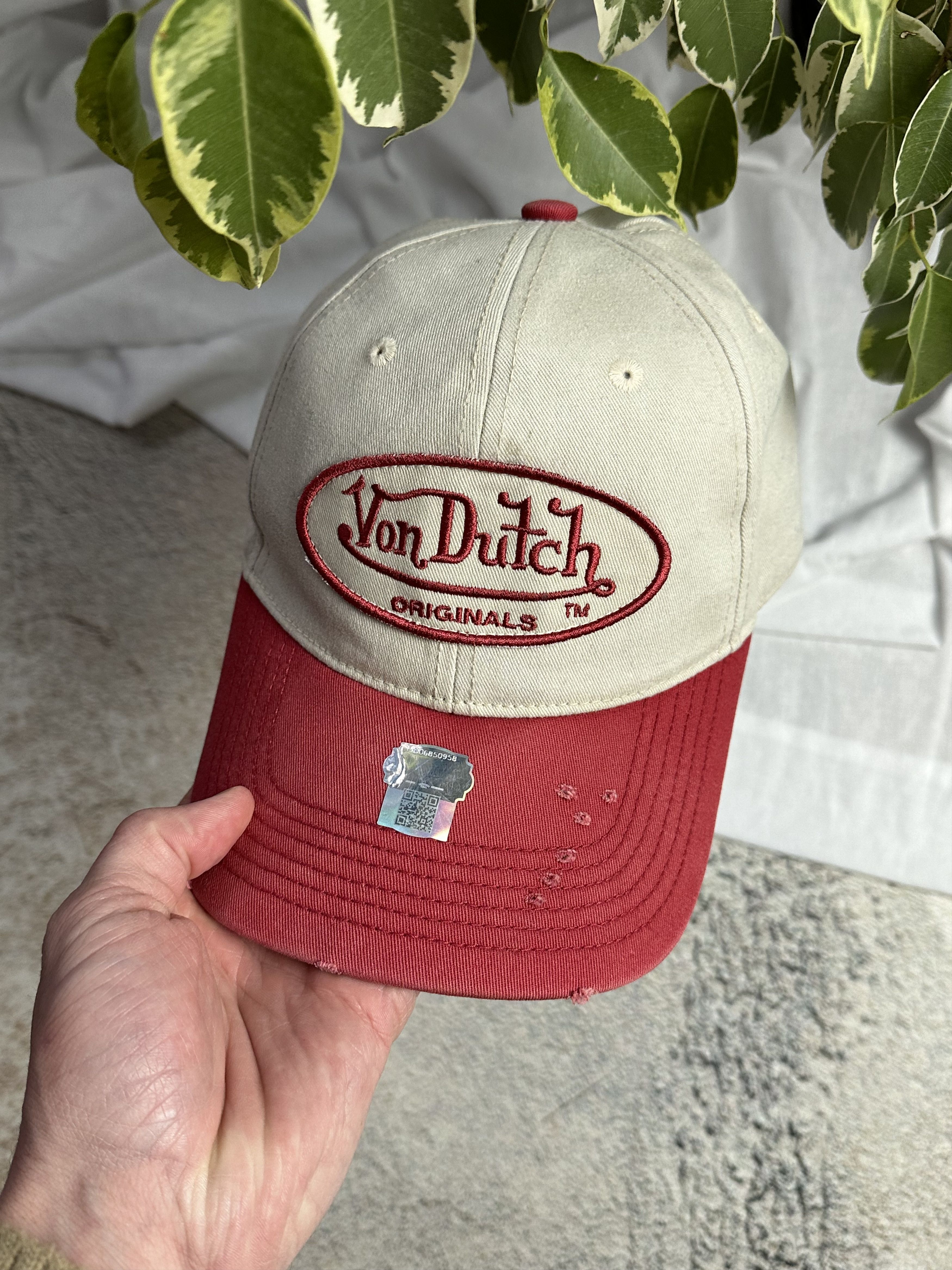 Vintage cap Von Dutch original distressed