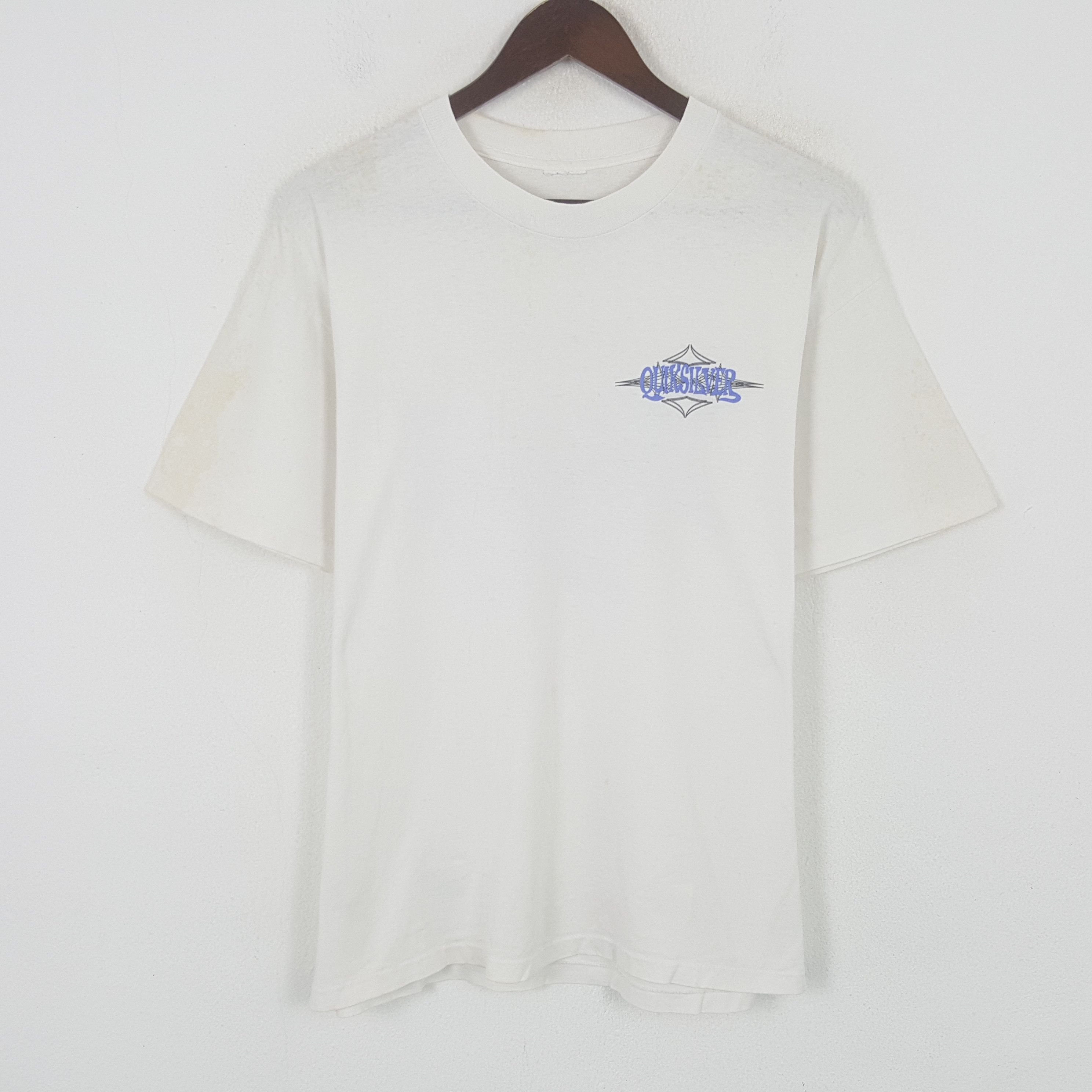 Quiksilver Vintage Quiksilver Rare Logo Tshirt Size US M / EU 48-50 / 2 - 3 Thumbnail