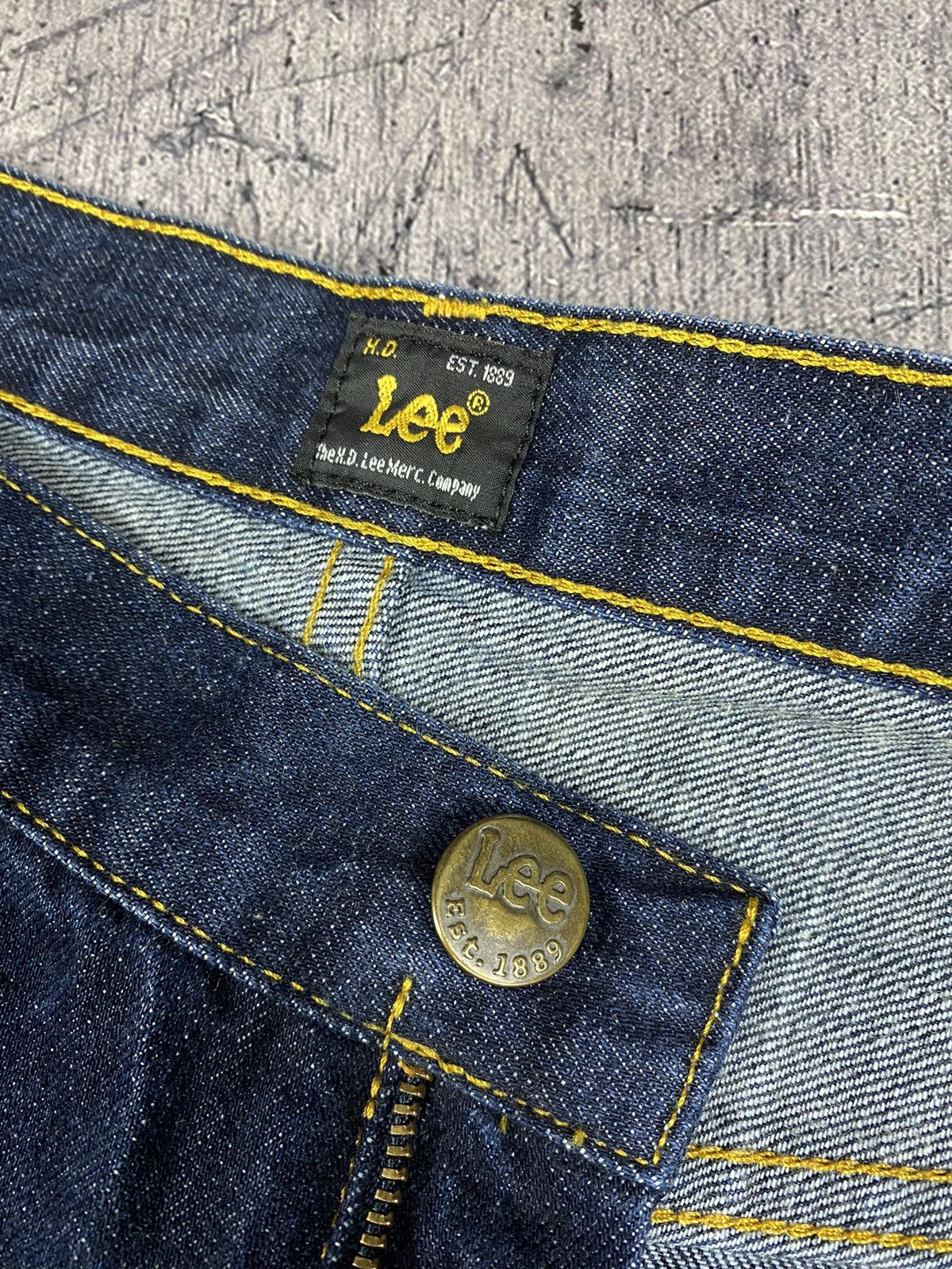 Lee Vintage Lee Brooklyn Comfort Japanese Style Denim Jeans Size US 38 / EU 54 - 11 Thumbnail