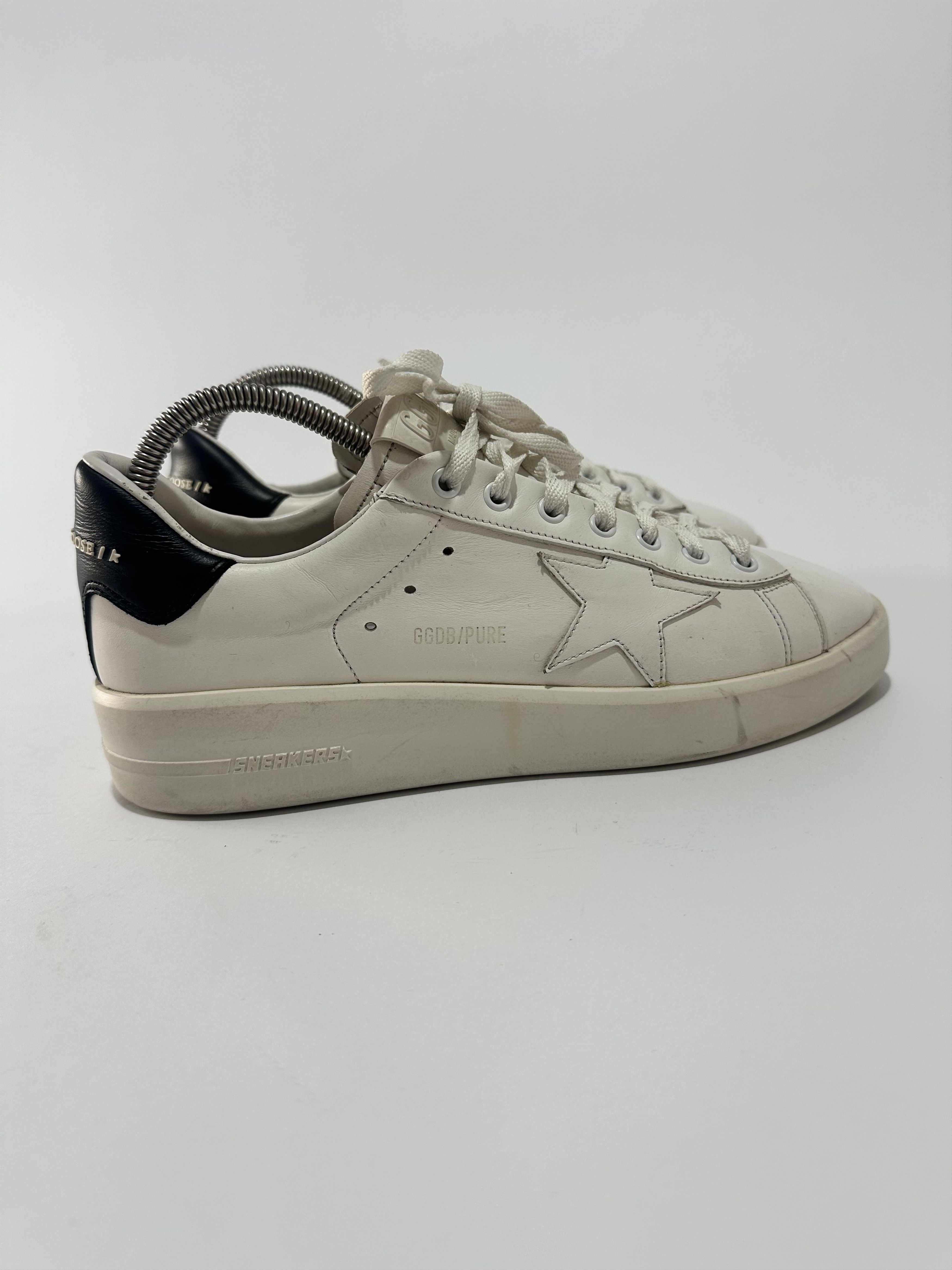 Golden Goose Golden Goose White Leather Pure Star Sneakers Size 41 Size US 8 / EU 41 - 6 Thumbnail