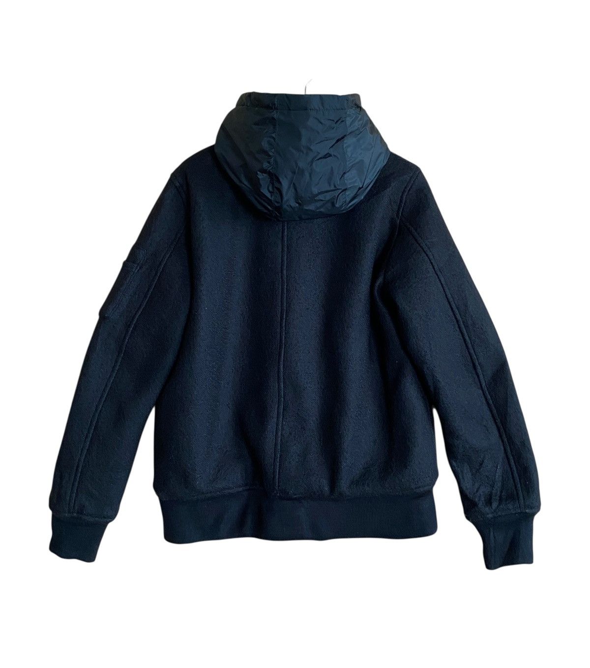 Global Work Vintage Japanese Brand Global Work Nylon Wool Jacket 2000s Size US L / EU 52-54 / 3 - 2 Thumbnail