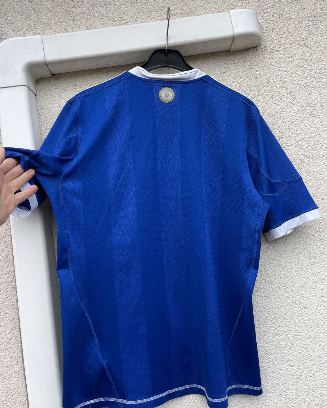 Adidas Adidas Argentina Jersey Sport Football Tee vintage Size US L / EU 52-54 / 3 - 6 Thumbnail