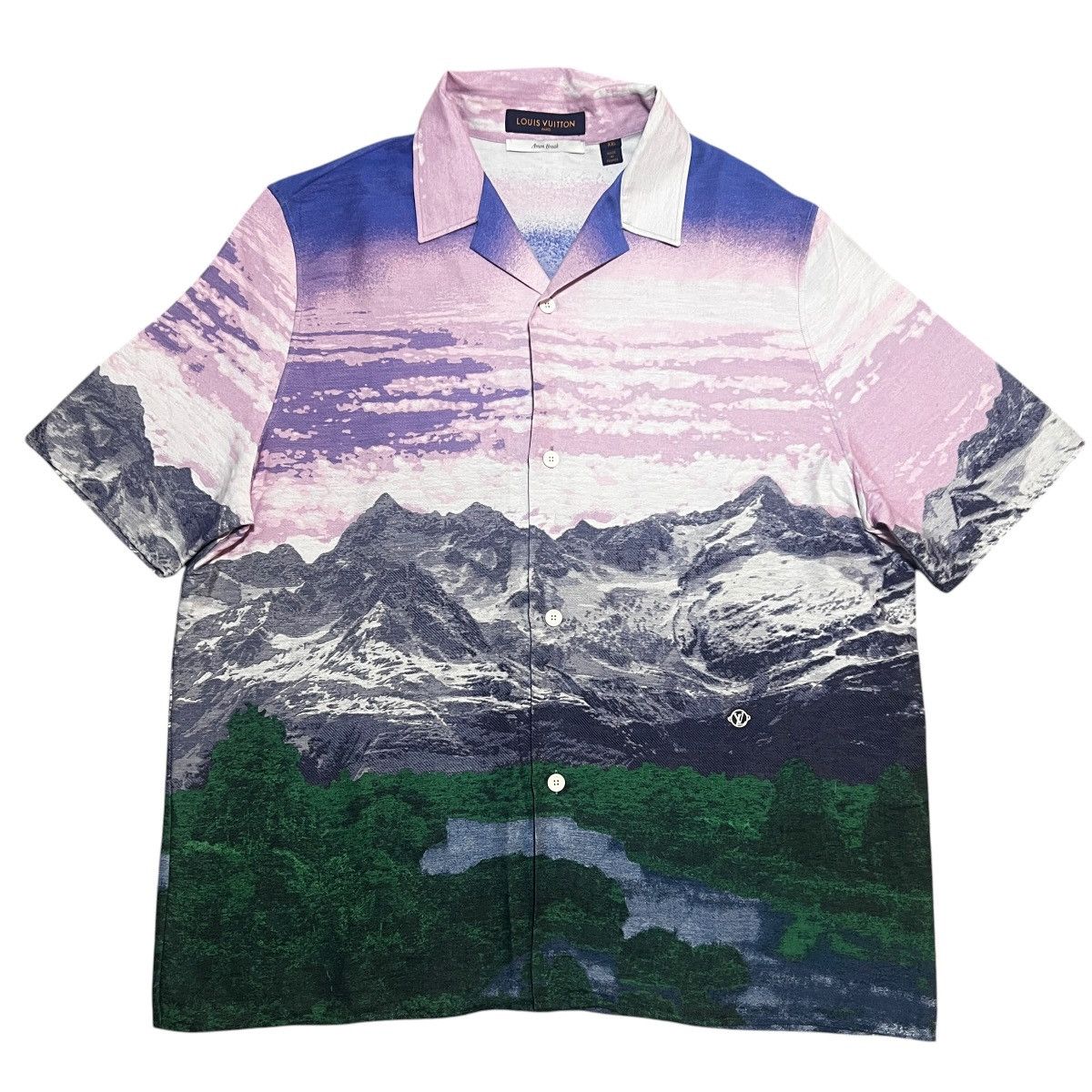 Louis Vuitton LOUIS VUITTON 2022SS × Virgil Landscape Hawaiian Shirt XXL Size US XXL / EU 58 / 5 - 1 Thumbnail