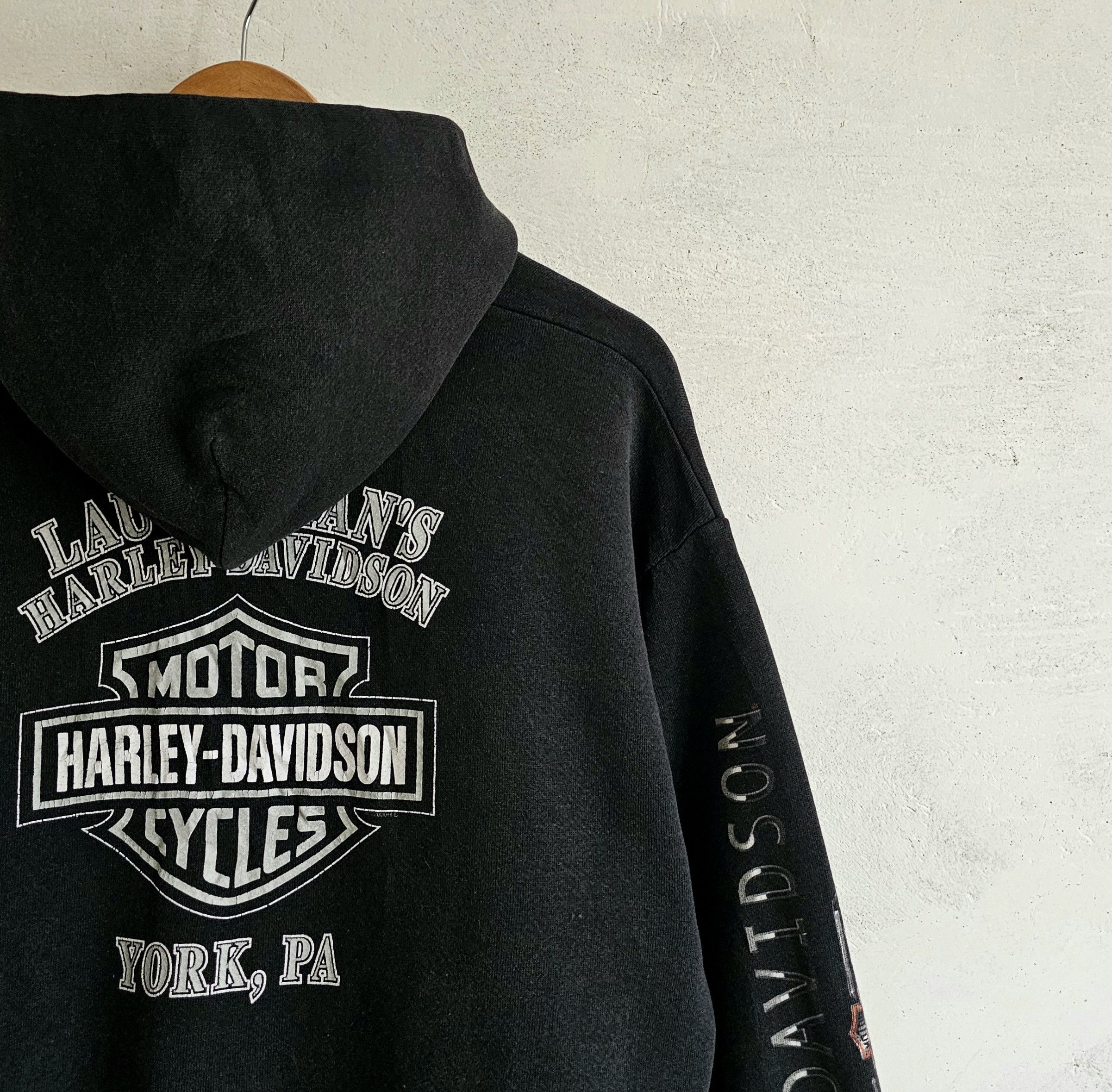 Harley Davidson Harley Davidson vintage laugerman's 00s Size US L / EU 52-54 / 3 - 5 Thumbnail