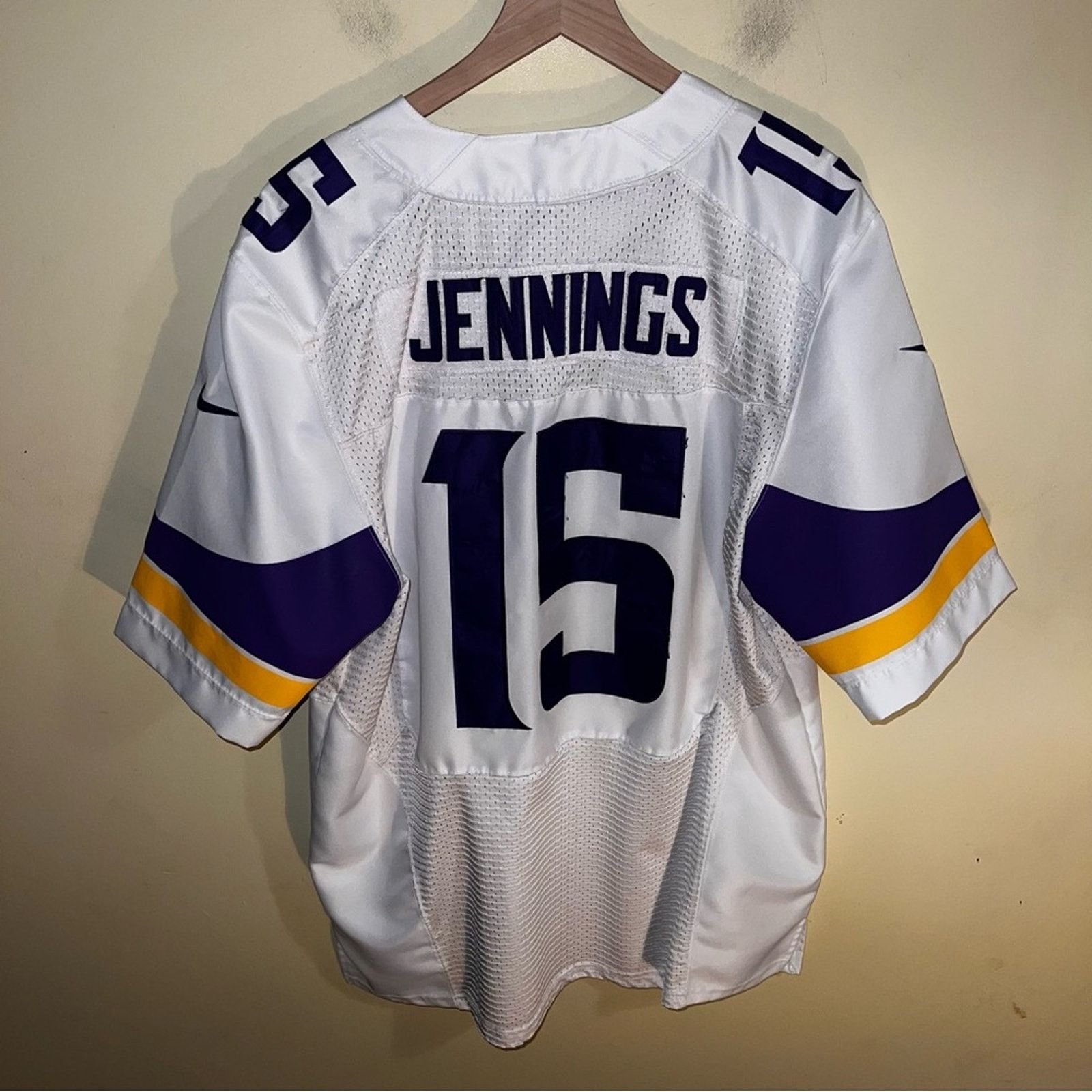 NFL NIKE NFL MINNESOTA VIKINGS Greg Jennings official jersey 48 Size US XL / EU 56 / 4 - 5 Thumbnail