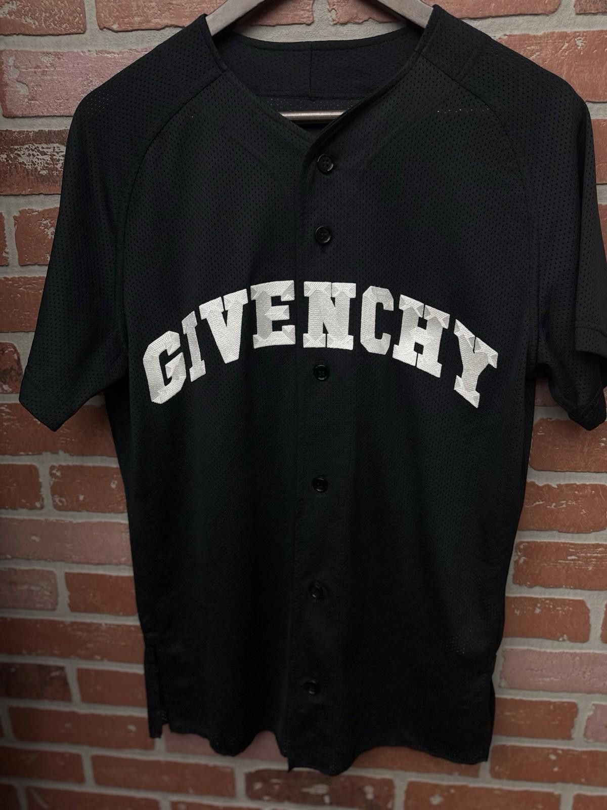 Givenchy GIVENCHY Mesh Jersey Black Uniform Size Small Authentic Size US 30 / EU 46 - 5 Thumbnail