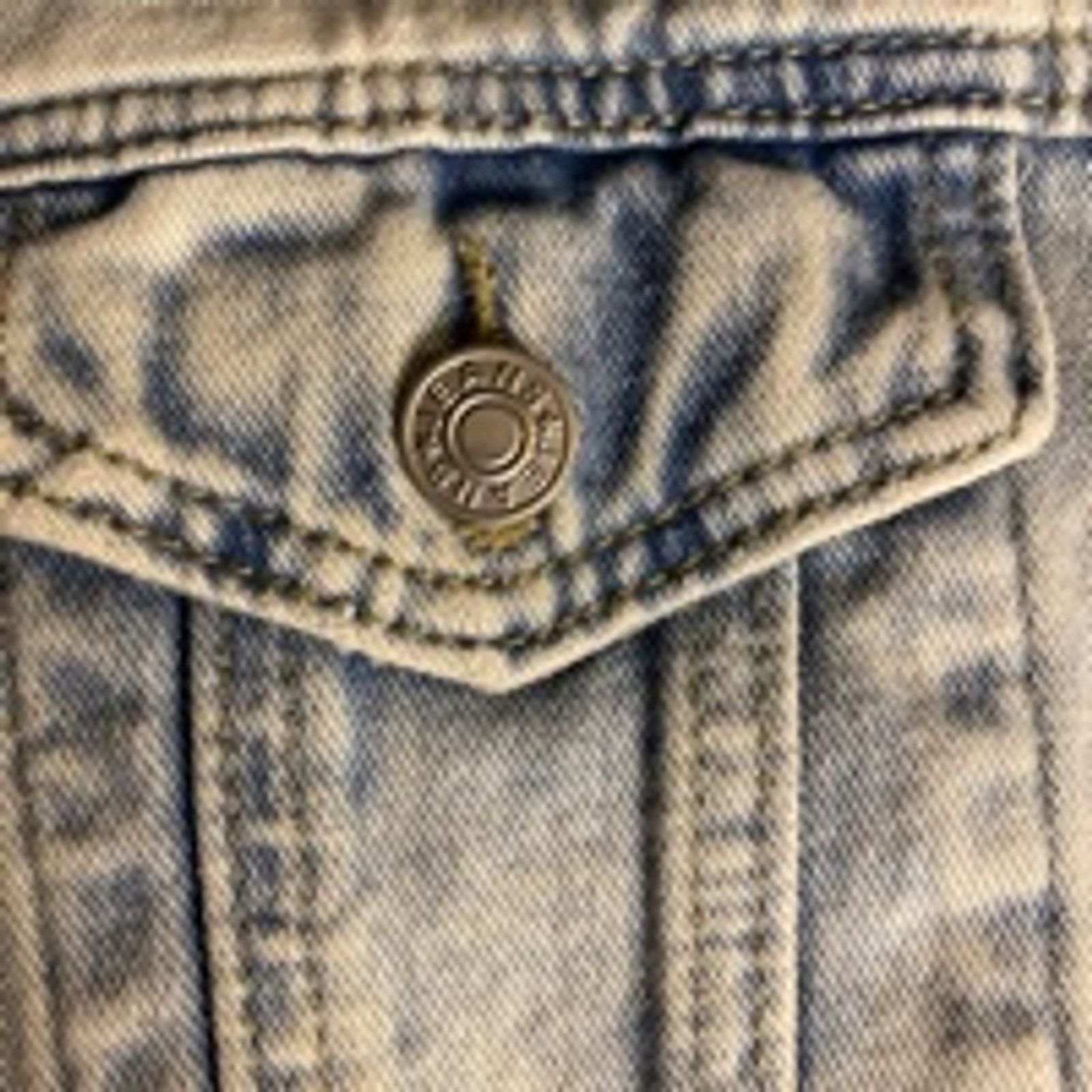 Other Vintage Light Wash Cropped Denim Jacket with Hood Size Small Size S / US 4 / IT 40 - 3 Thumbnail