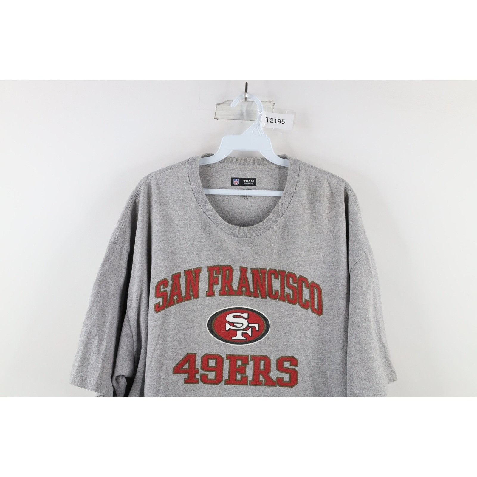 Vintage Vintage Spell Out San Francisco 49ers Football T-Shirt Size US XXL / EU 58 / 5 - 2 Thumbnail