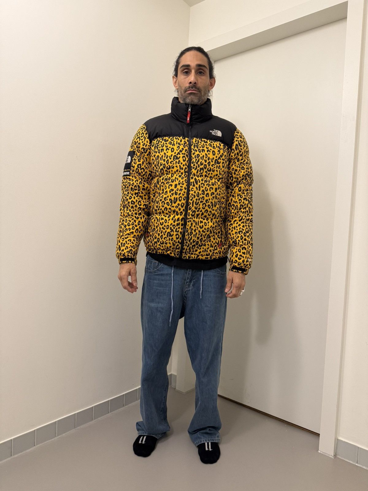 Selling Leopard North face Jacket